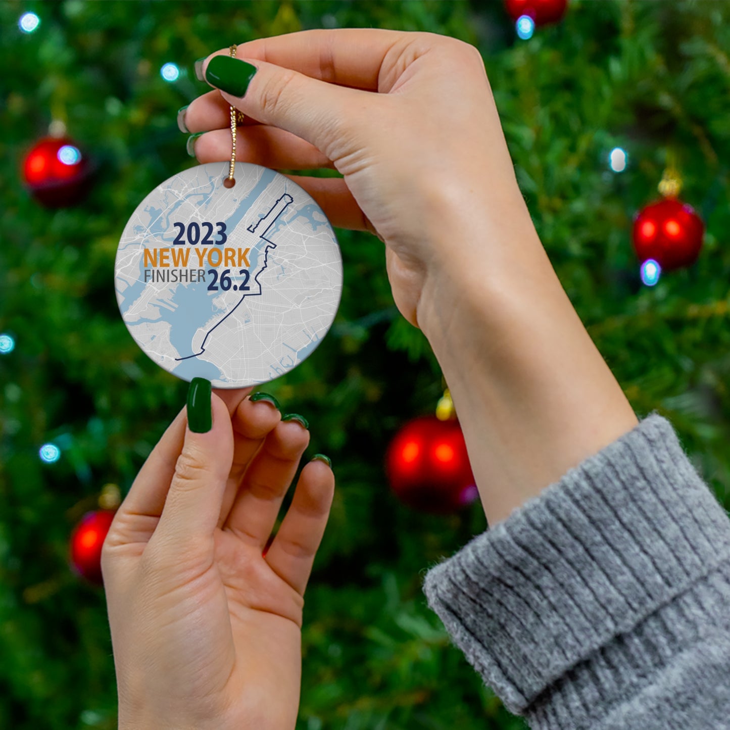 NYC 2023 Ceramic Ornament