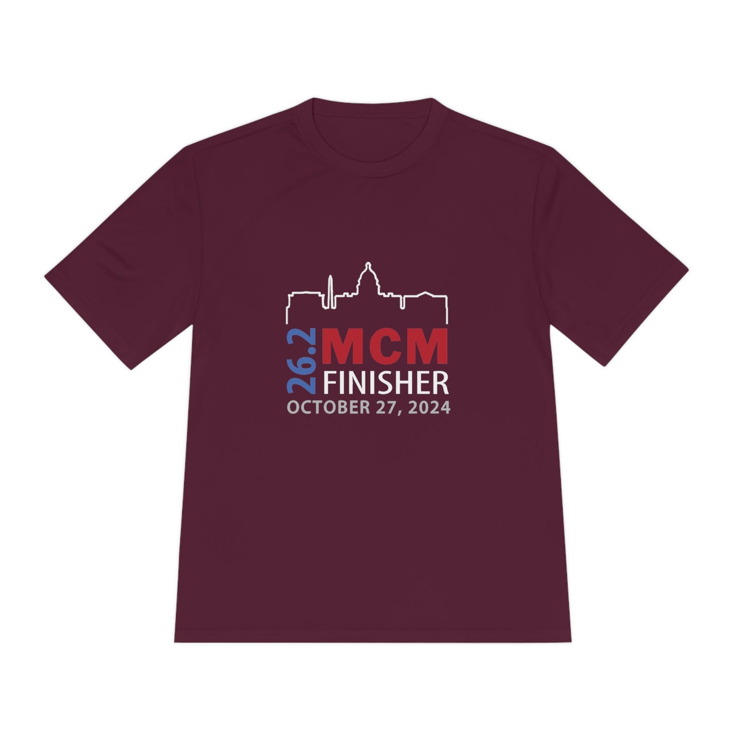 2024 MCM Finisher Unisex Moisture Wicking Tee