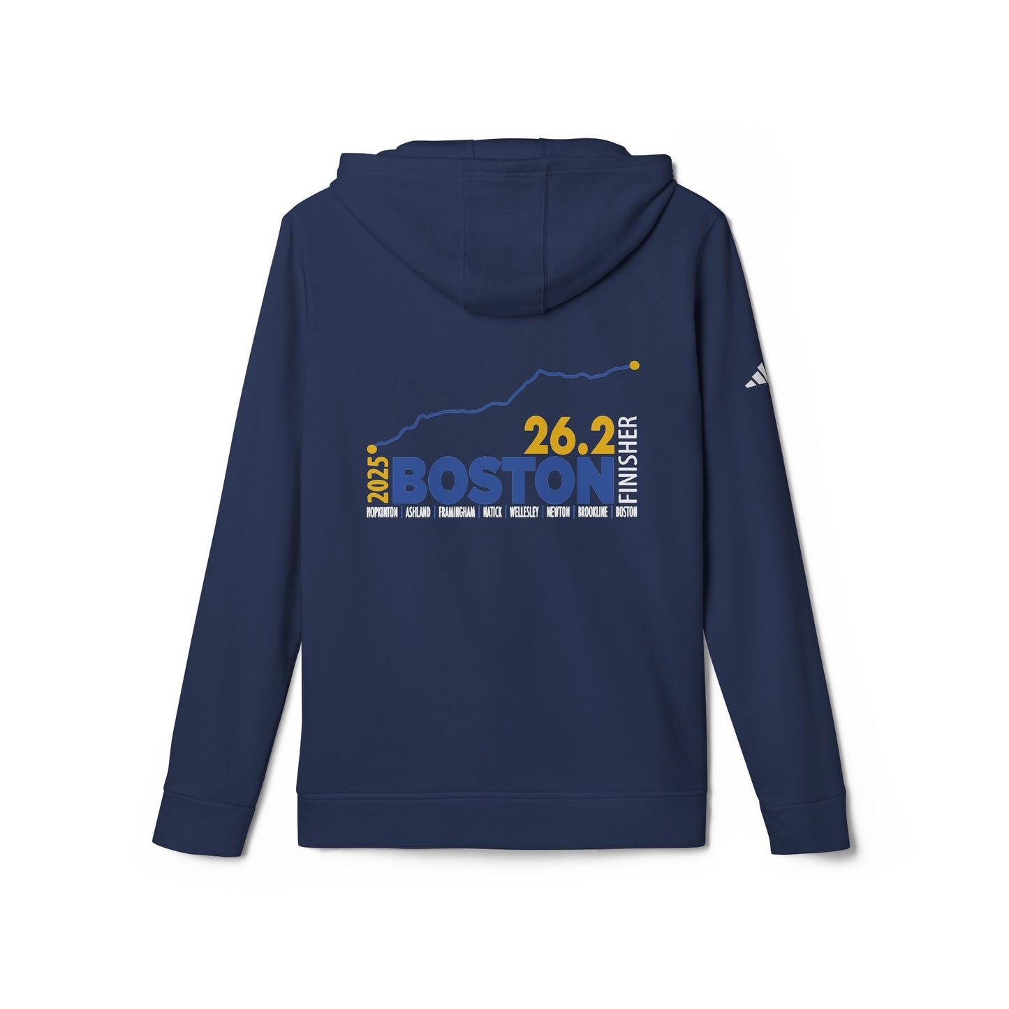 Boston 26.2 2025 Finisher Hoodie, Unisex Athletic Fleece, Running Gift, Sports Apparel, Comfy Layering, Marathon Training