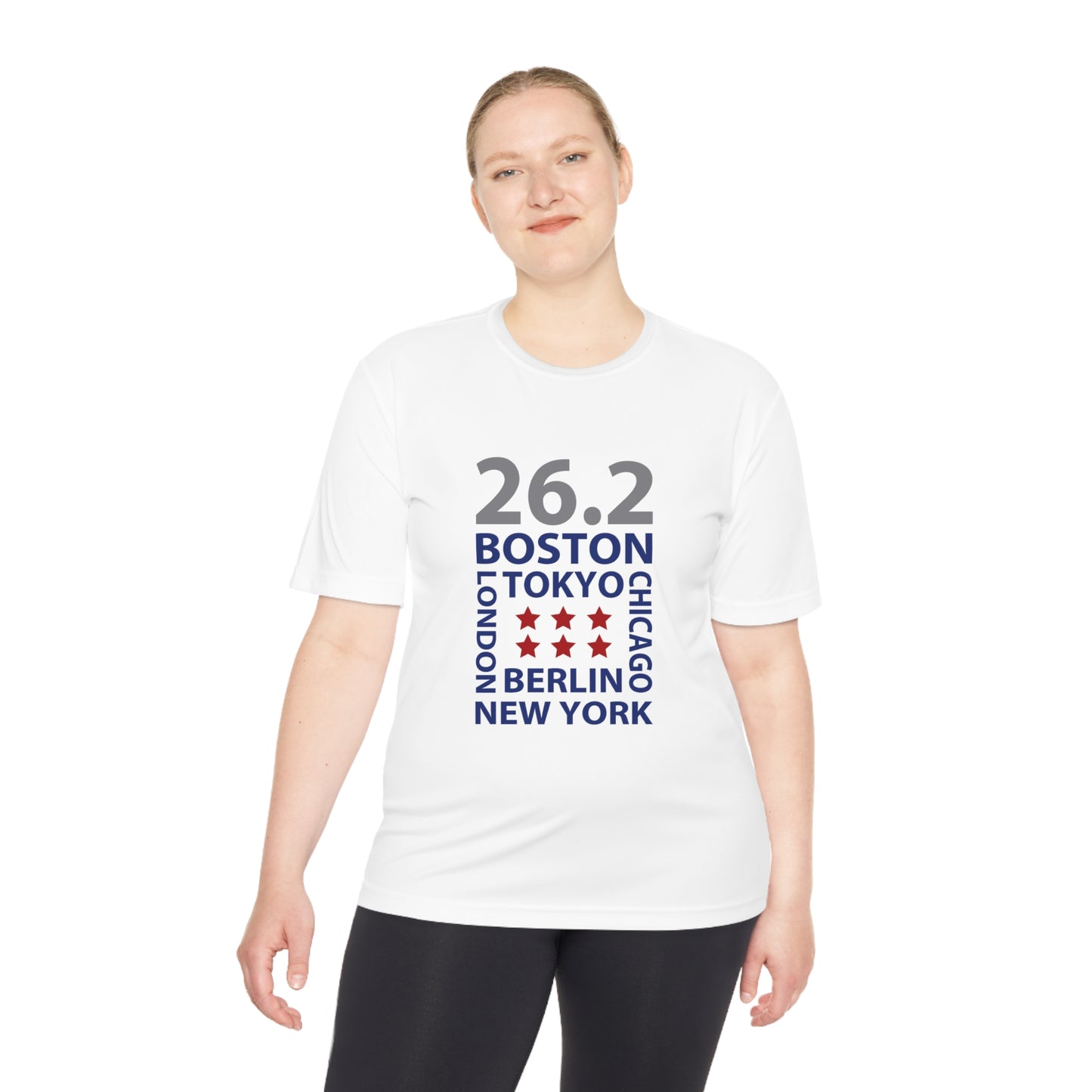 Marathon Majors Unisex Moisture Wicking Tee