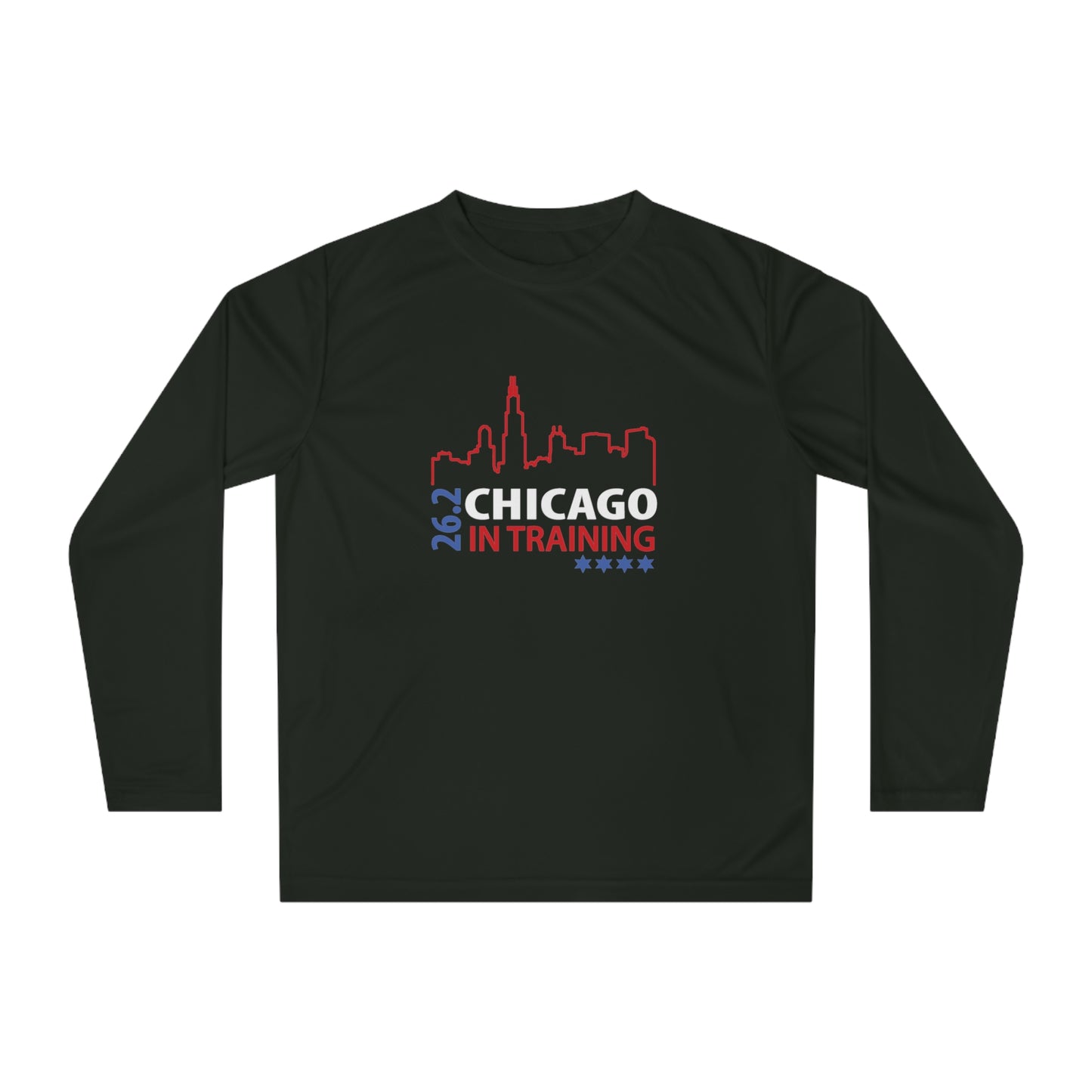 Chicago 26.2 in training Unisex Performance Long Sleeve Shirt