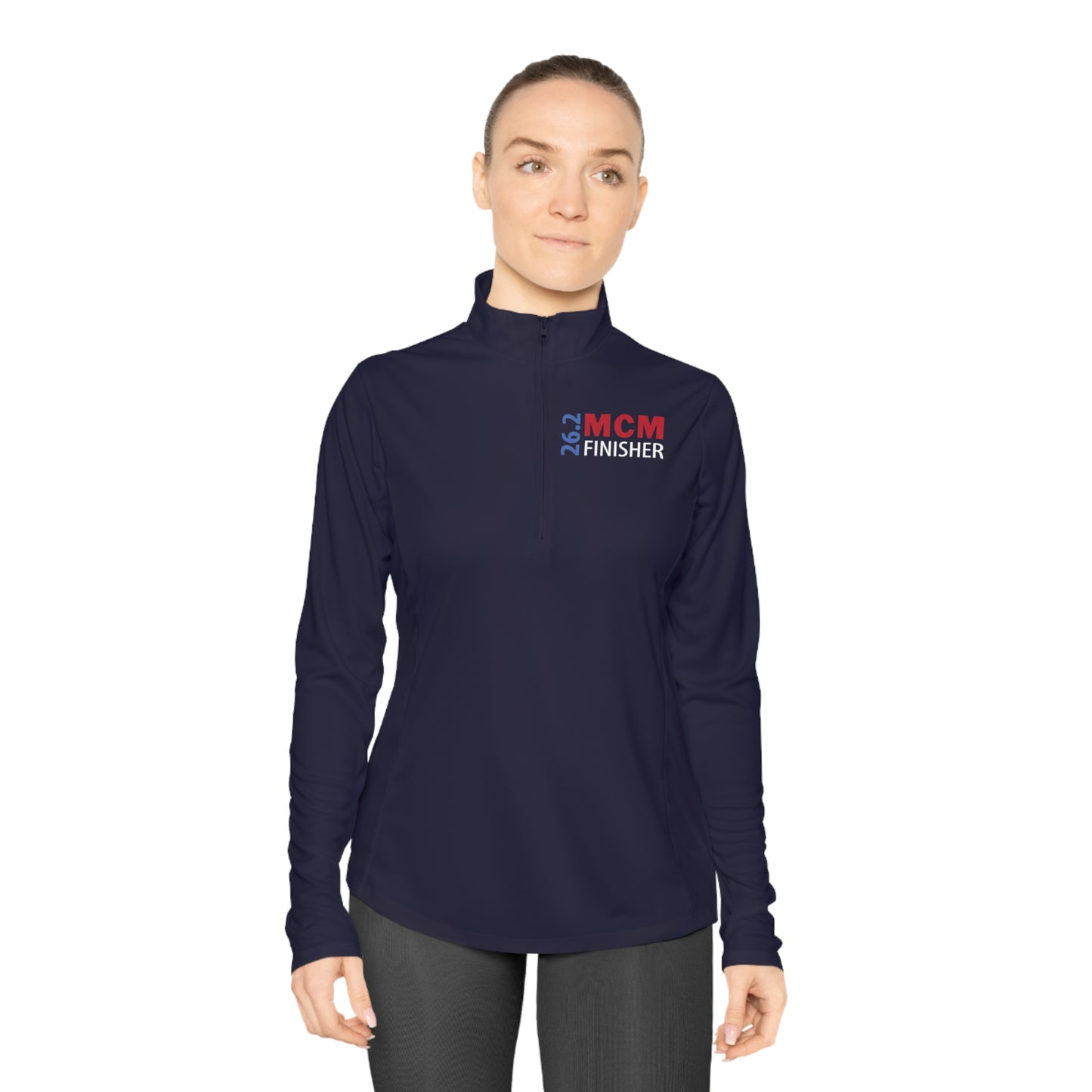 2024 MCM Finisher Ladies Quarter-Zip Pullover- Please check size chart