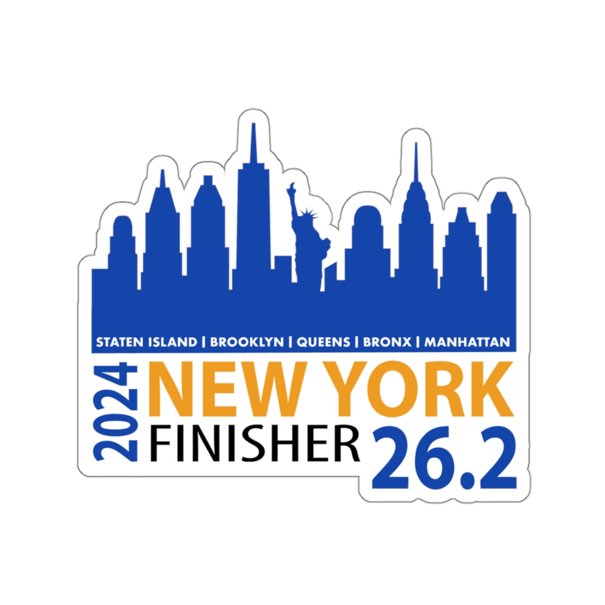2024 NYC Kiss-Cut Stickers