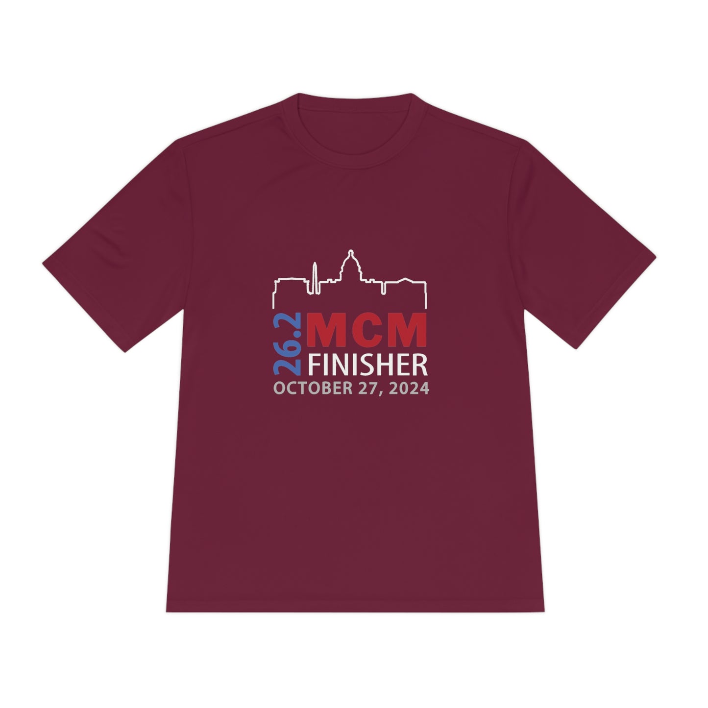 2024 MCM Finisher Unisex Moisture Wicking Tee