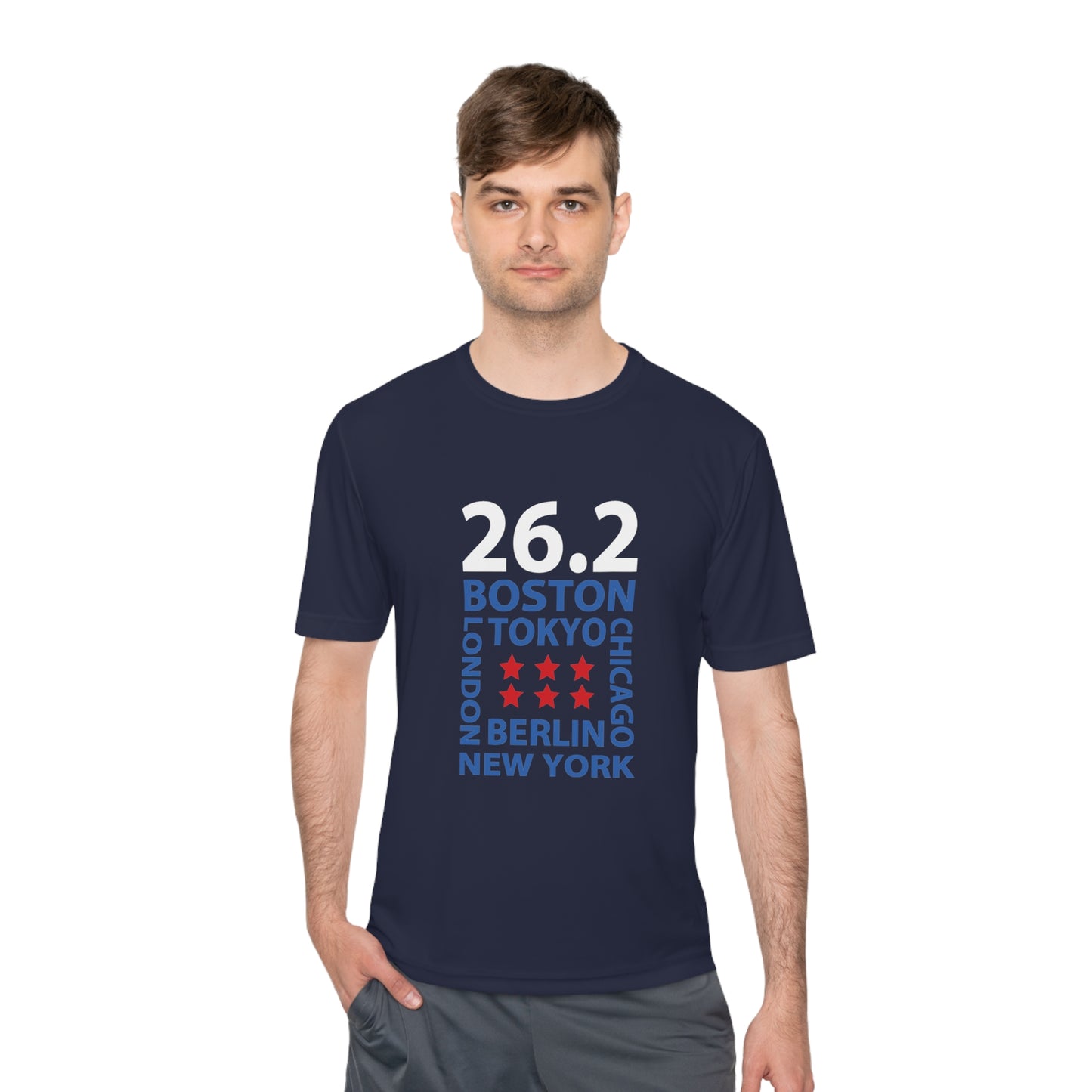 Marathon Majors Unisex Moisture Wicking Tee