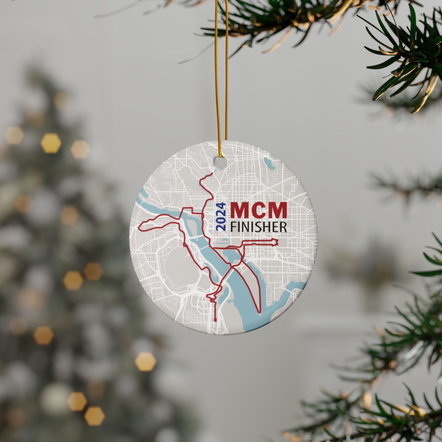 2024 MCM Ceramic Ornaments, 2-Side Print