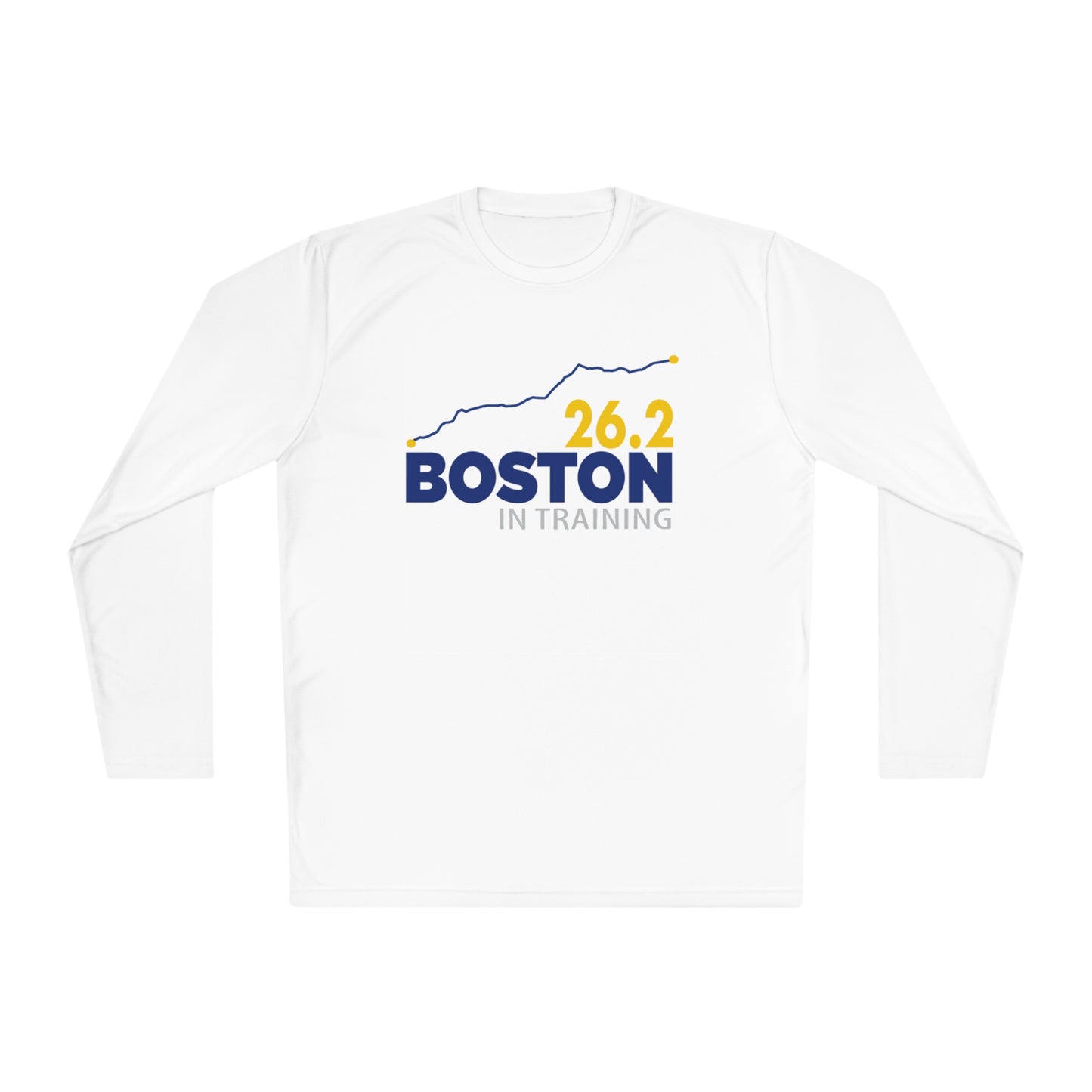 Boston 26.2 in training- Unisex Lightweight Long Sleeve Tee