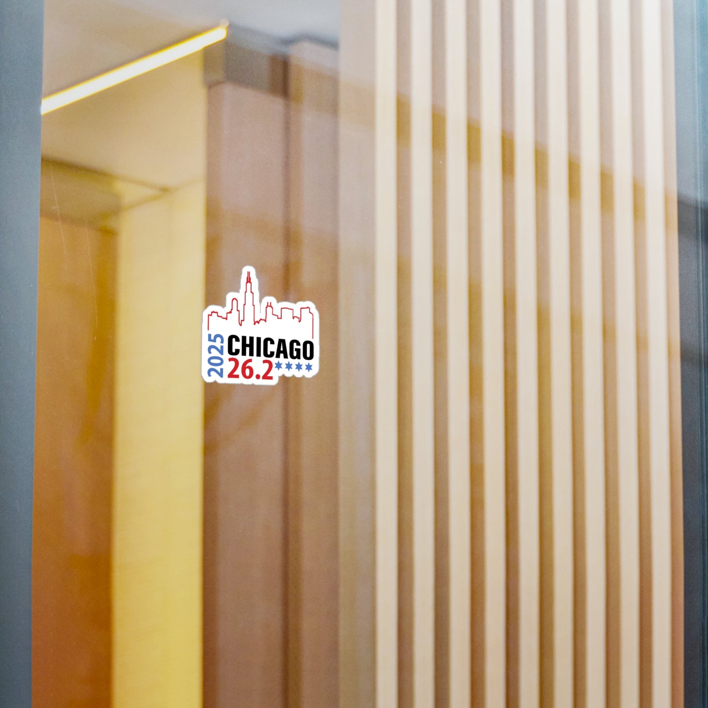 2025 Chicago 26.2 Vinyl Decal, 2025 Chicago 26.2 Sticker, Running Gift, Race Day Decor, Sports Enthusiast Vinyl