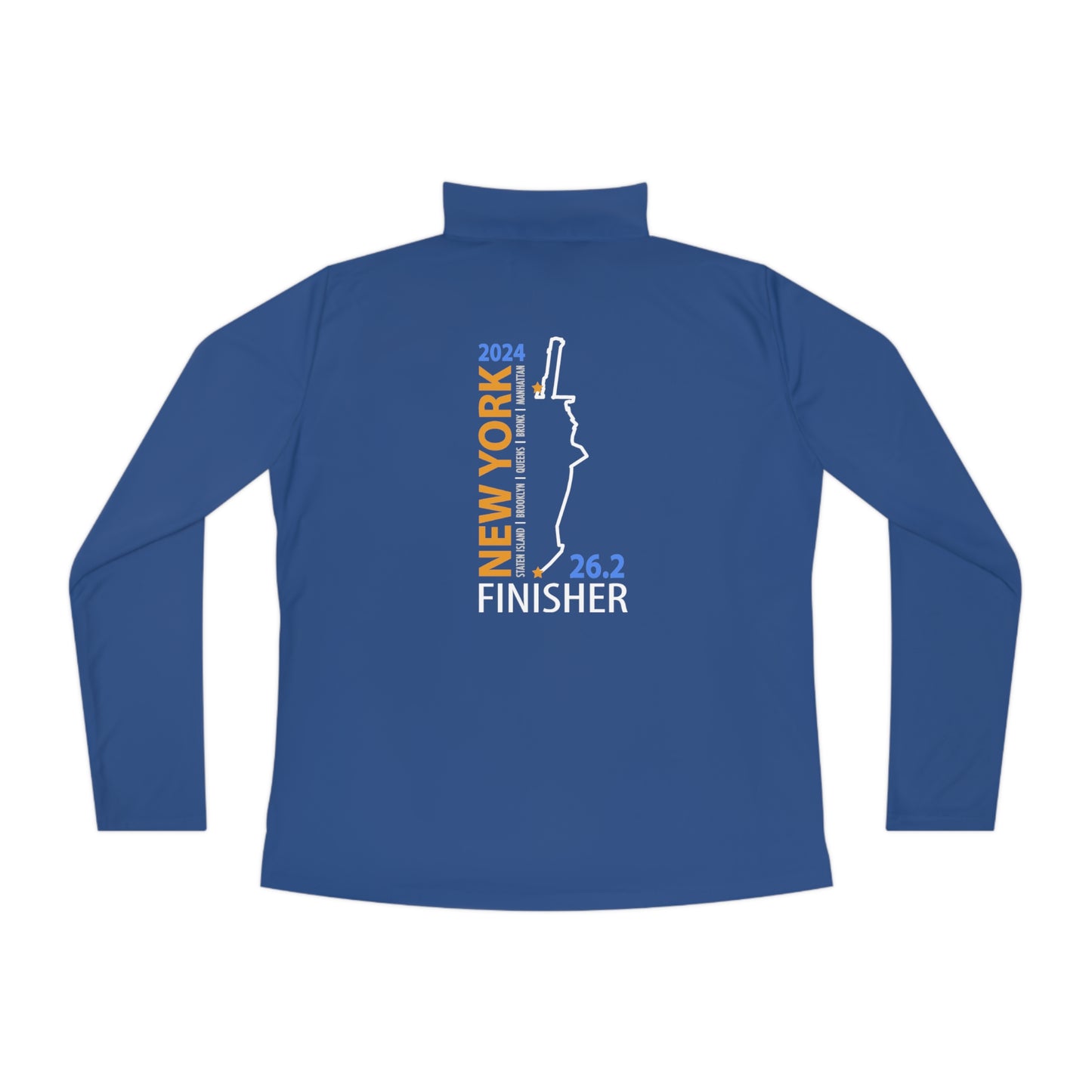2024 NYC Finisher Ladies Quarter-Zip Pullover- Please check size chart