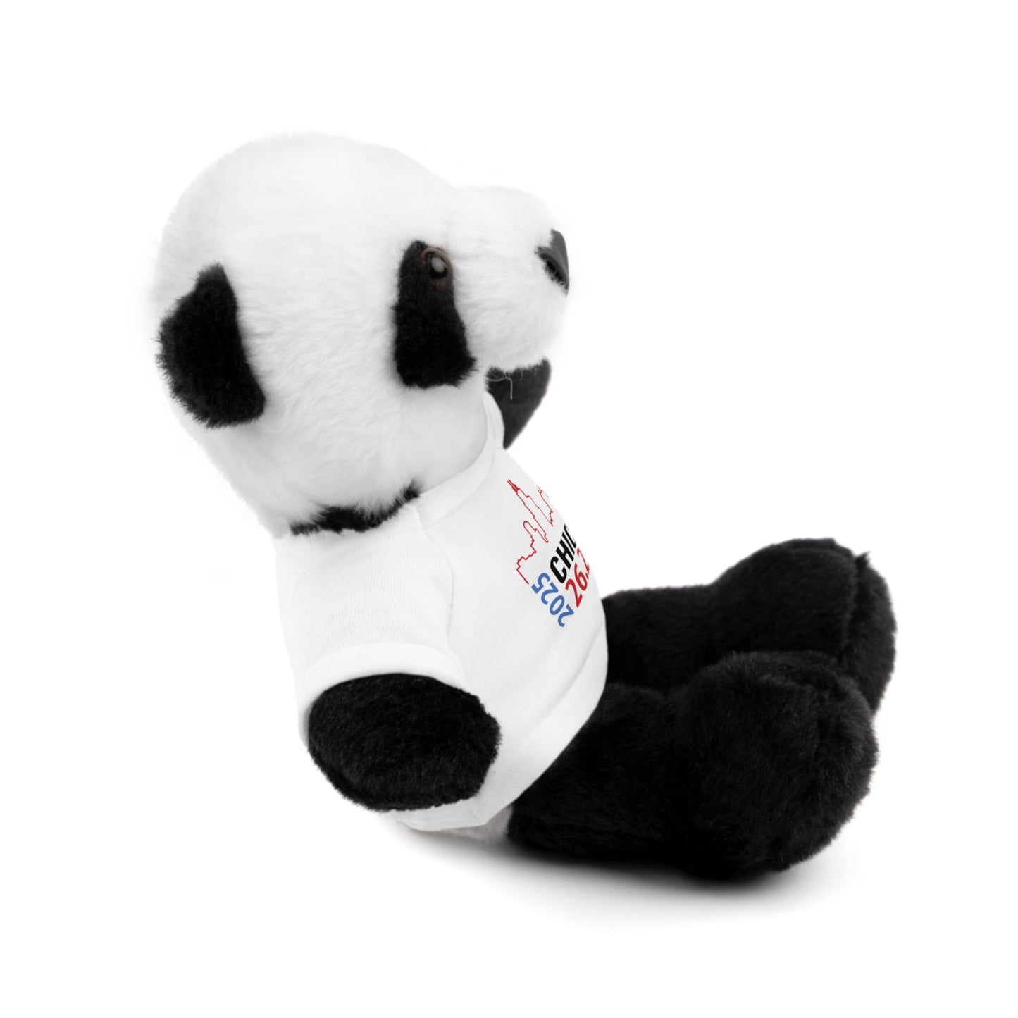 Chicago Marathon Finishers Stuffed Bear, Personalized Gift, Collector's Item, Cute Prize for Kids, Teddy Bear with Tee