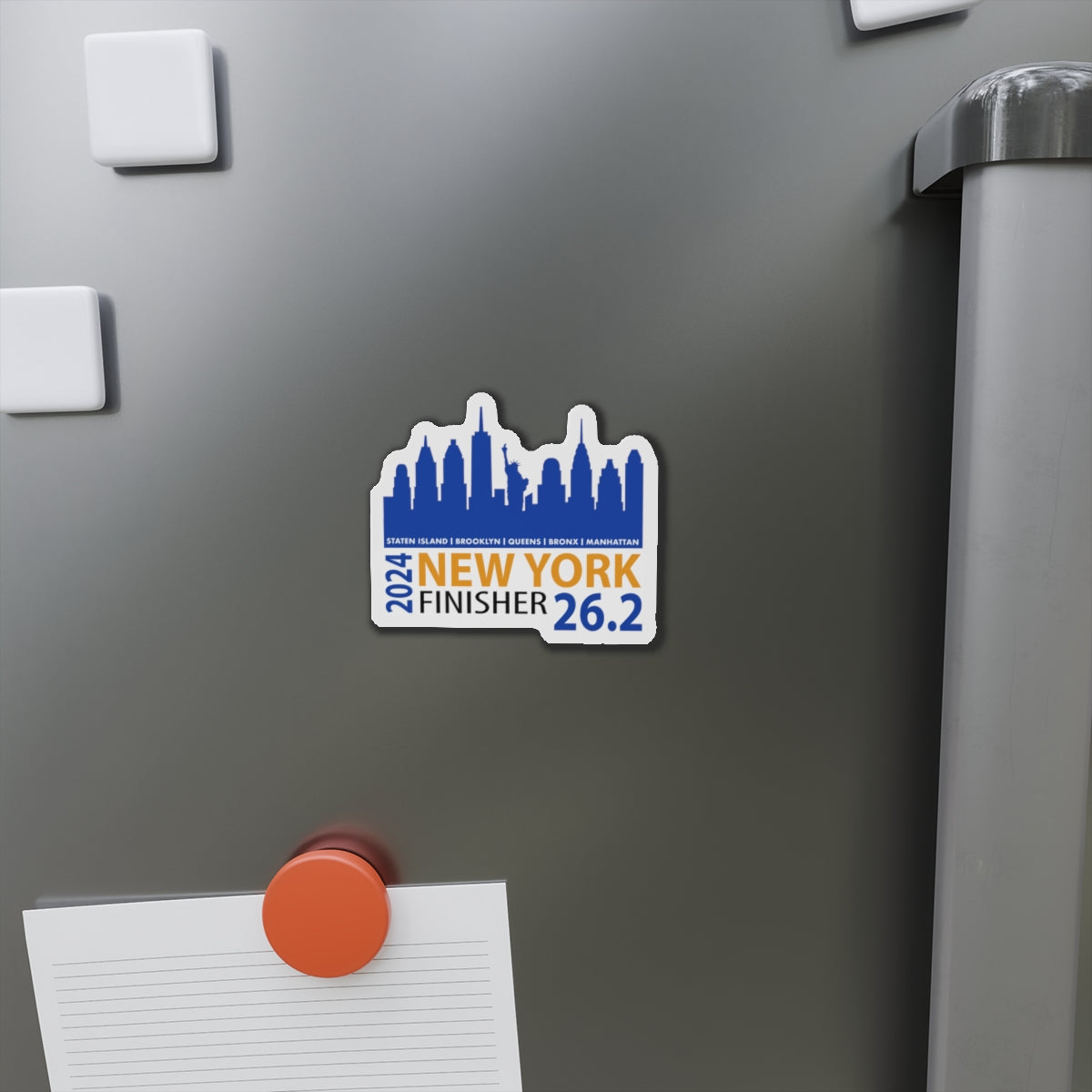 2024 NYC finisher Finisher Kiss-Cut Magnets