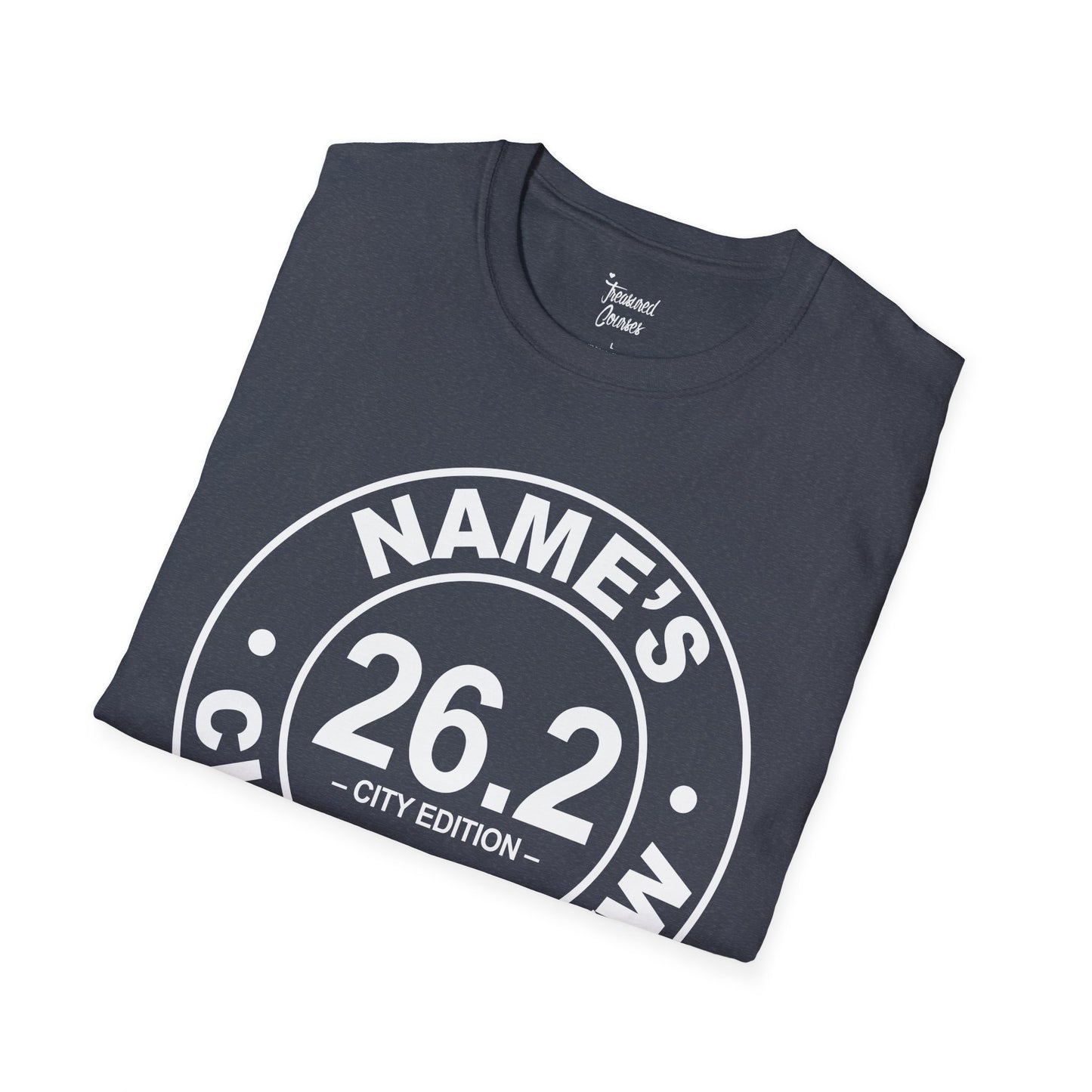 Personalized Cheer Crew T-Shirt, Custom Running Shirt, Marathon Support Tee, Gift for Runners, 26.2 City Edition Tee