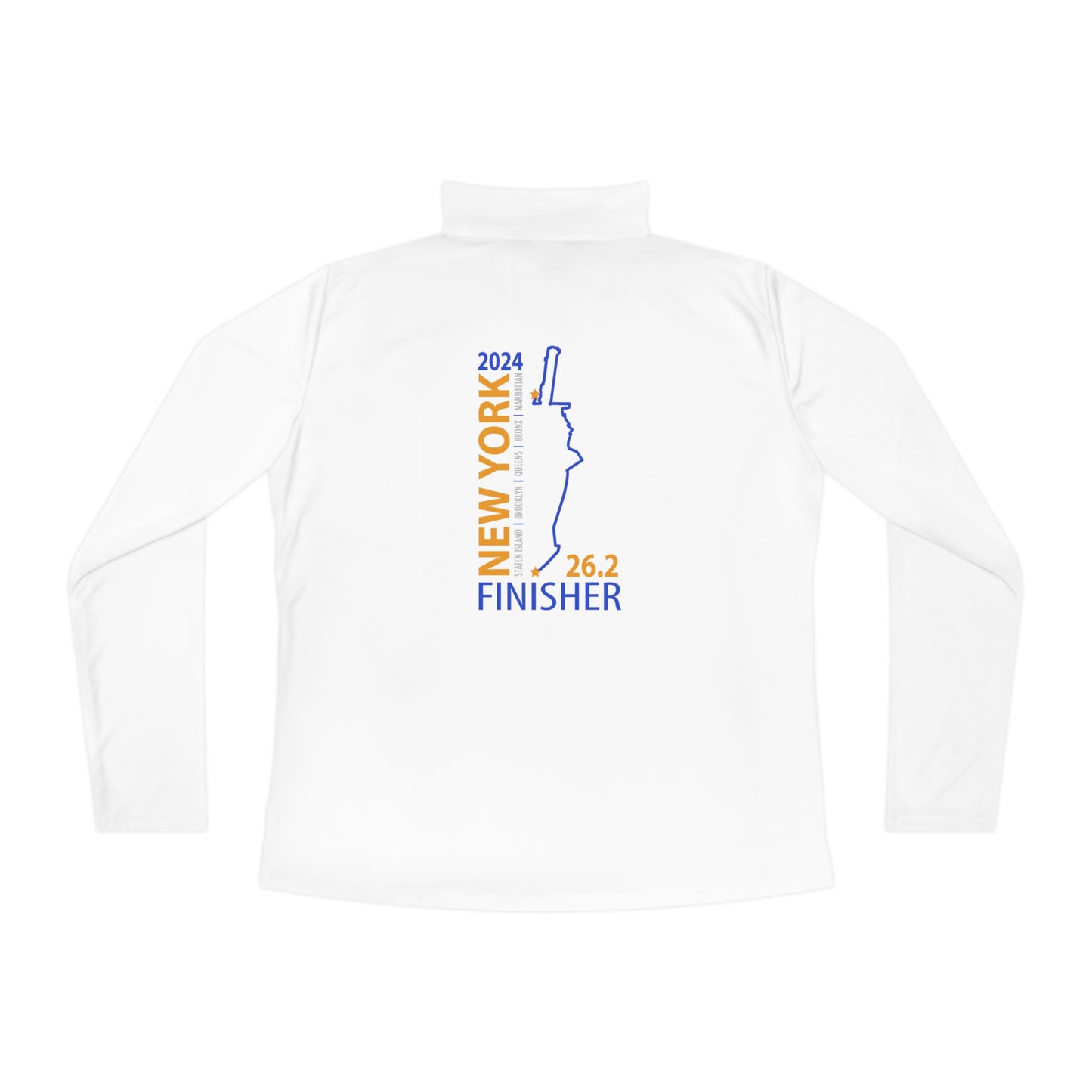 2024 NYC Finisher Ladies Quarter-Zip Pullover- Please check size chart