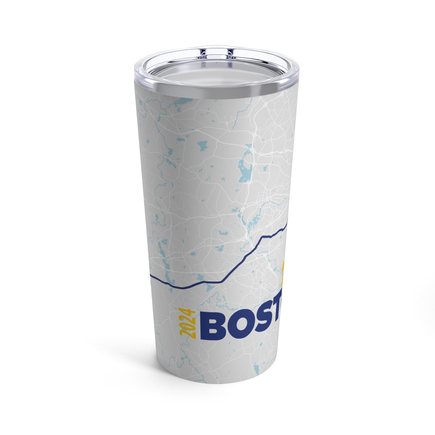 2024 finisher Boston Map 26.2 Tumbler 20oz
