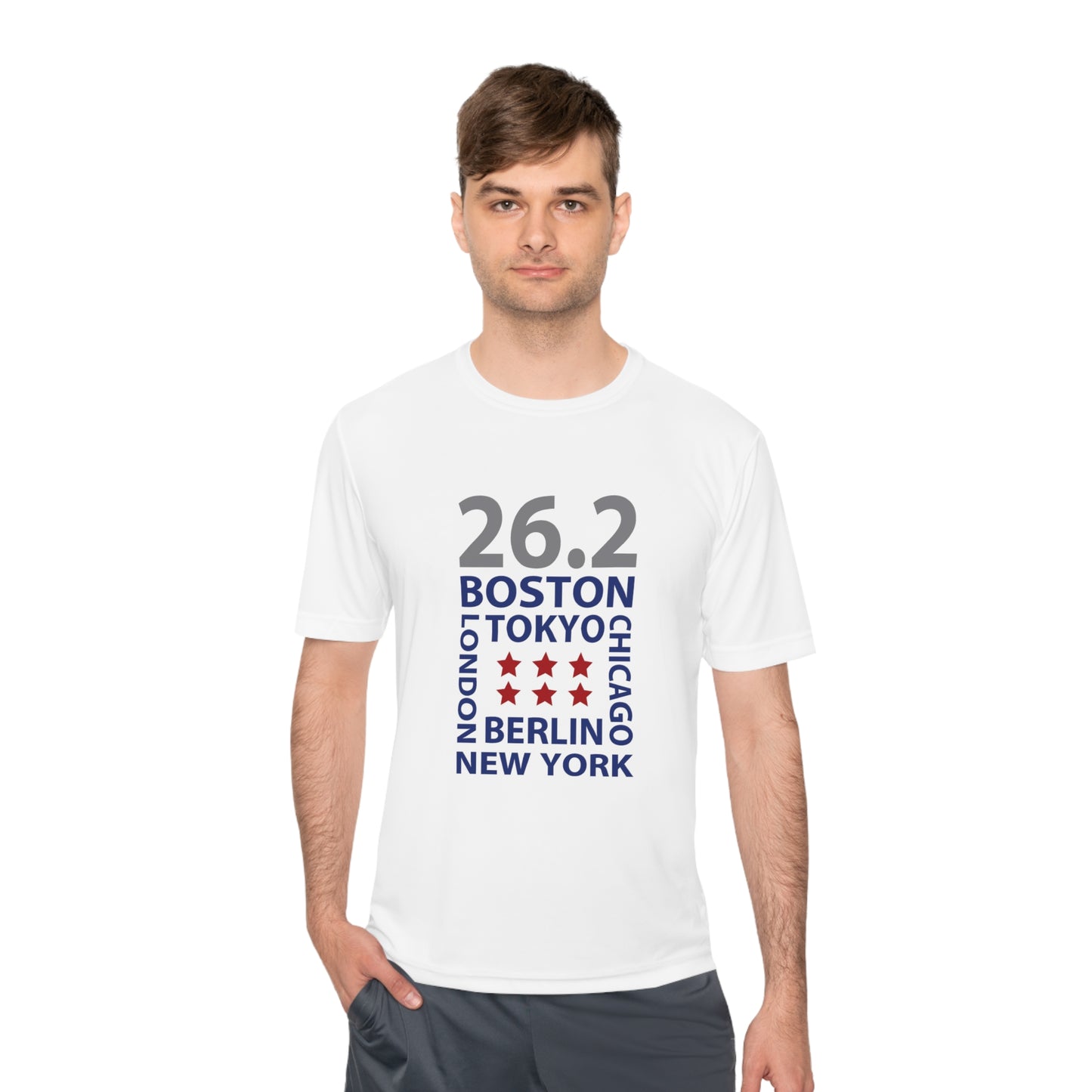 Marathon Majors Unisex Moisture Wicking Tee