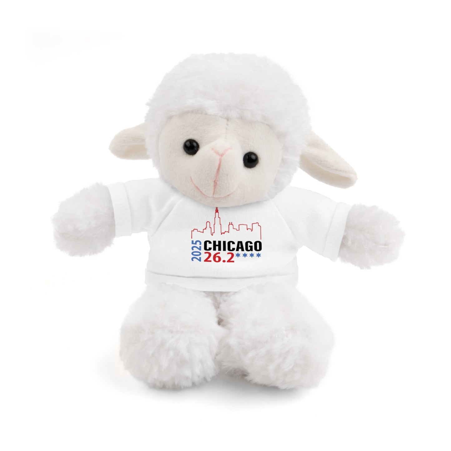 Chicago Marathon Finishers Stuffed Bear, Personalized Gift, Collector's Item, Cute Prize for Kids, Teddy Bear with Tee