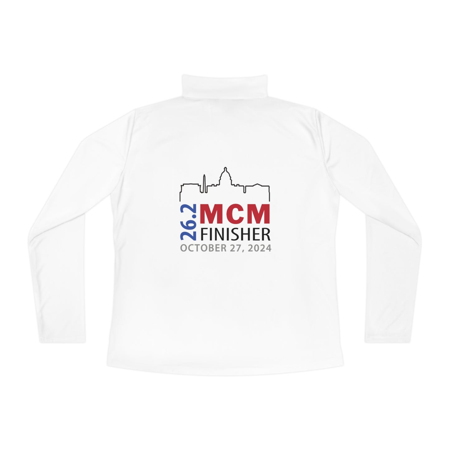 2024 MCM Finisher Ladies Quarter-Zip Pullover- Please check size chart