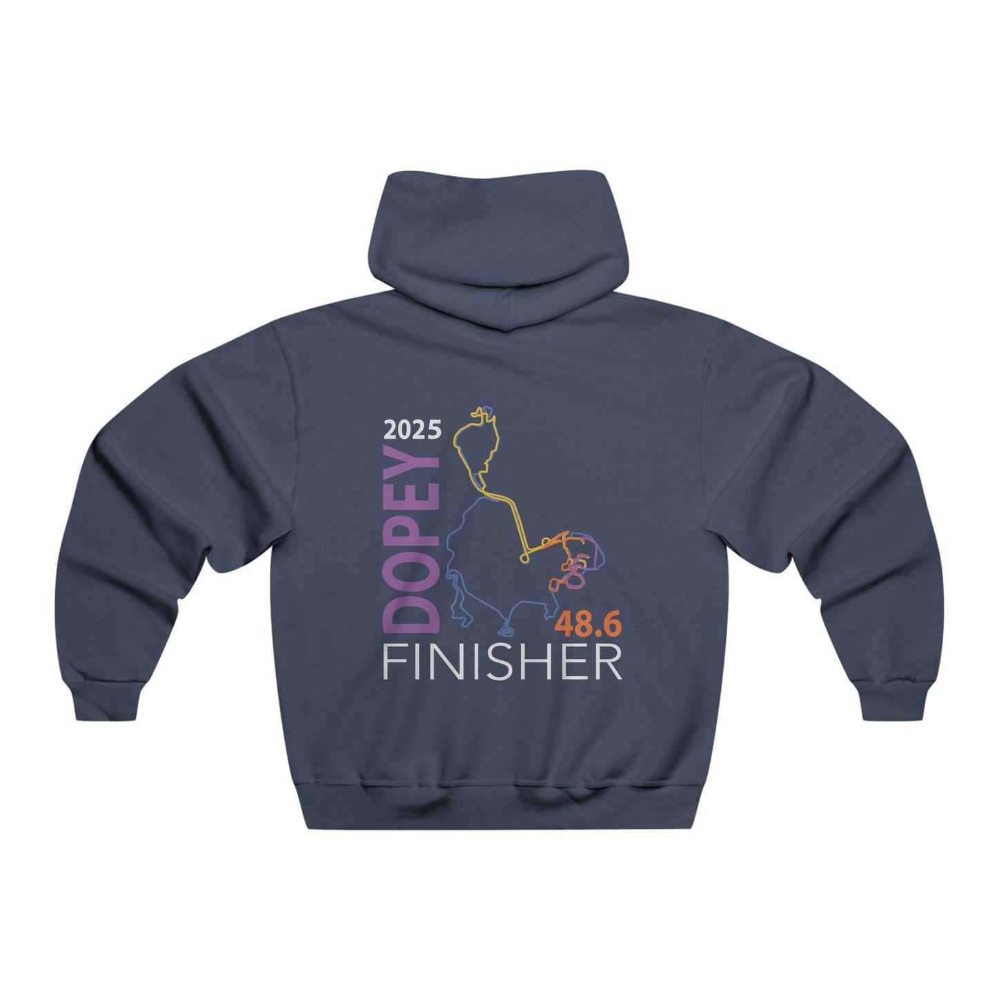 2025 Dopey Finisher 48.6 NUBLEND® Hooded Sweatshirt