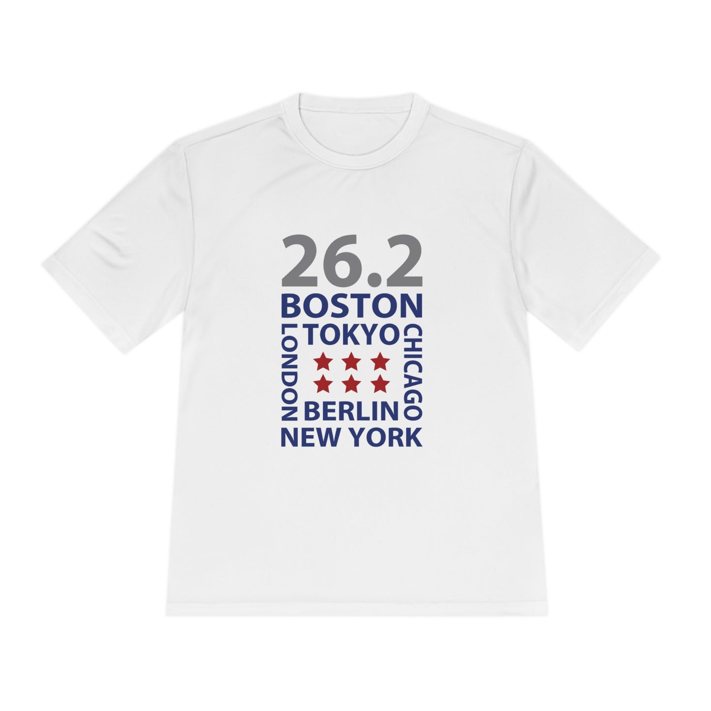 Marathon Majors Unisex Moisture Wicking Tee