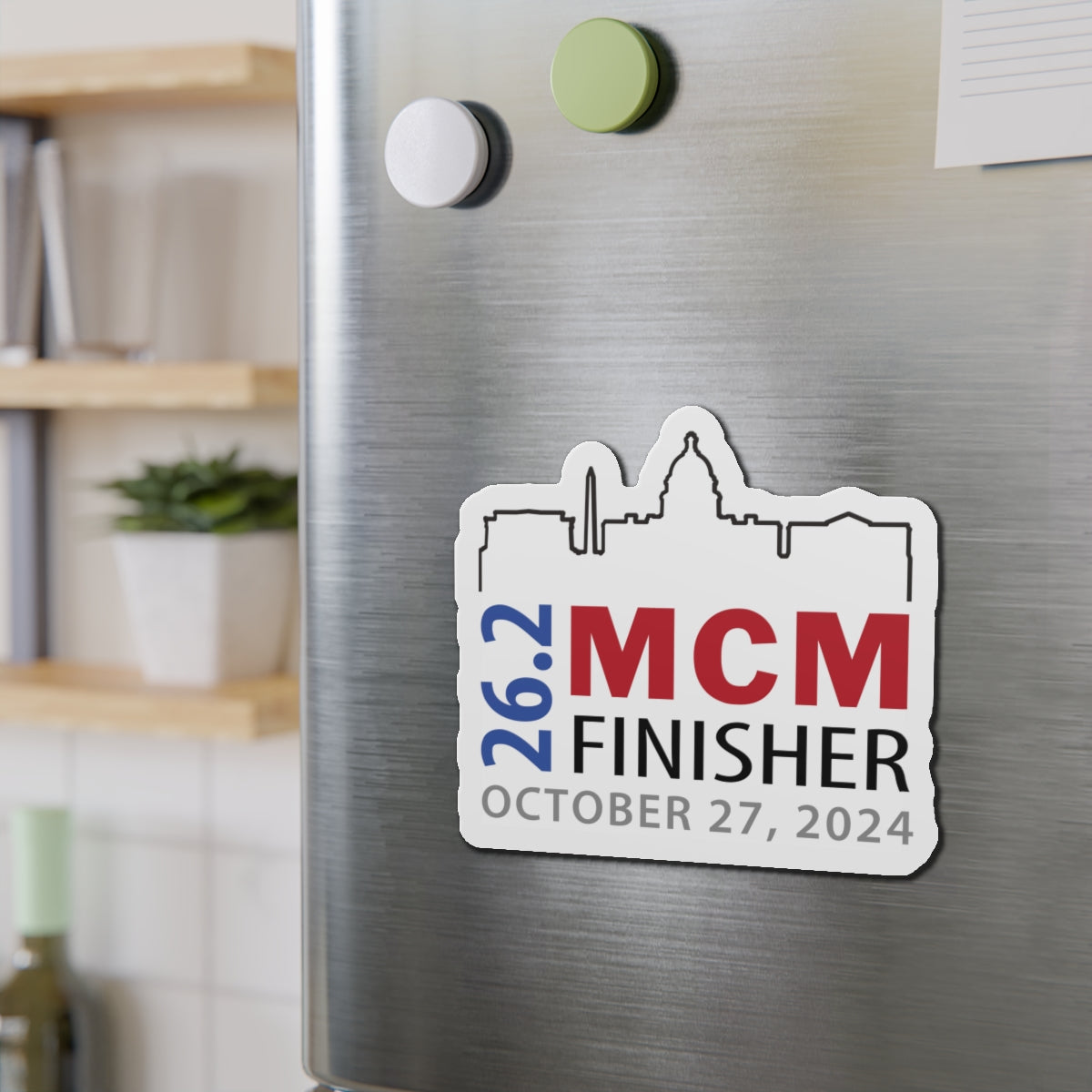 2024 MCM finisher Finisher Kiss-Cut Magnets