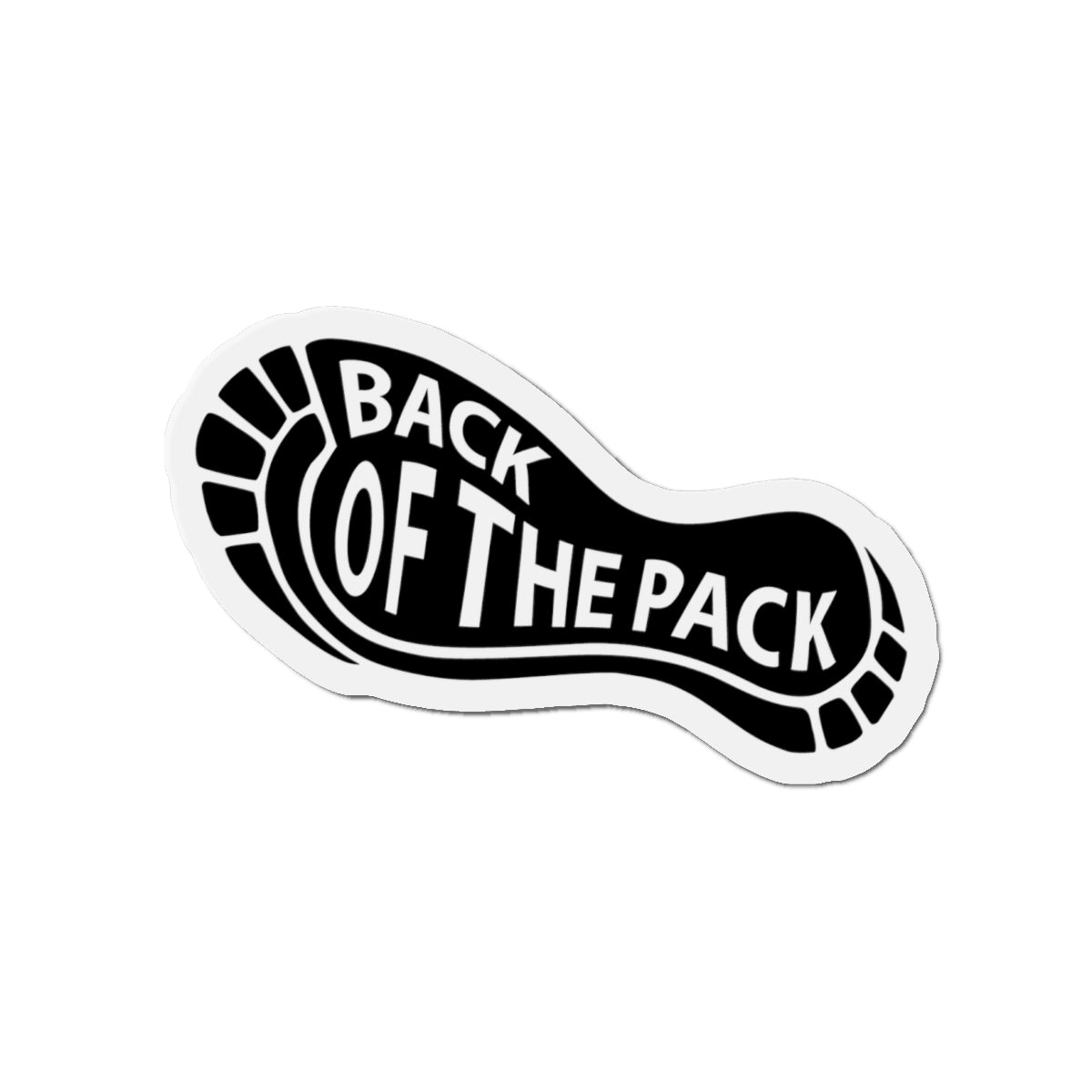 Back of the pack Die-Cut Magnets