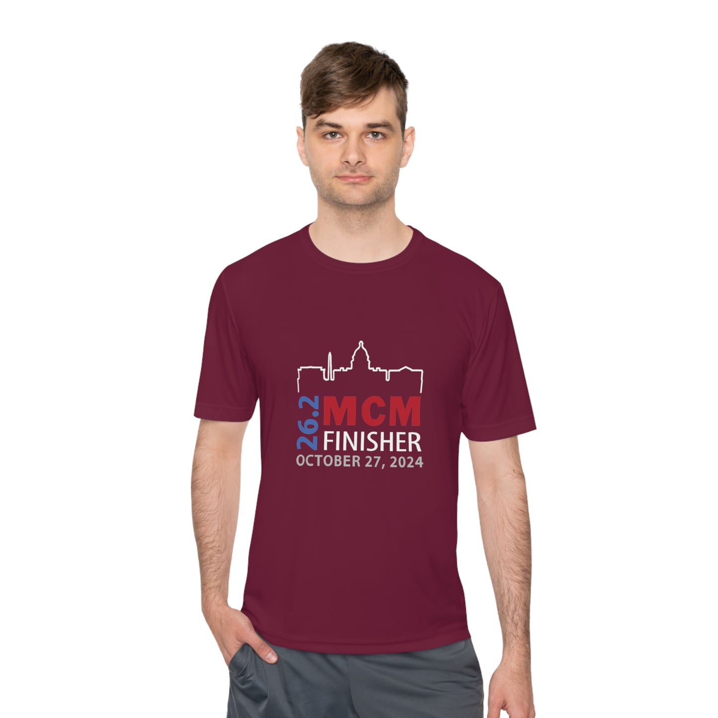 2024 MCM Finisher Unisex Moisture Wicking Tee