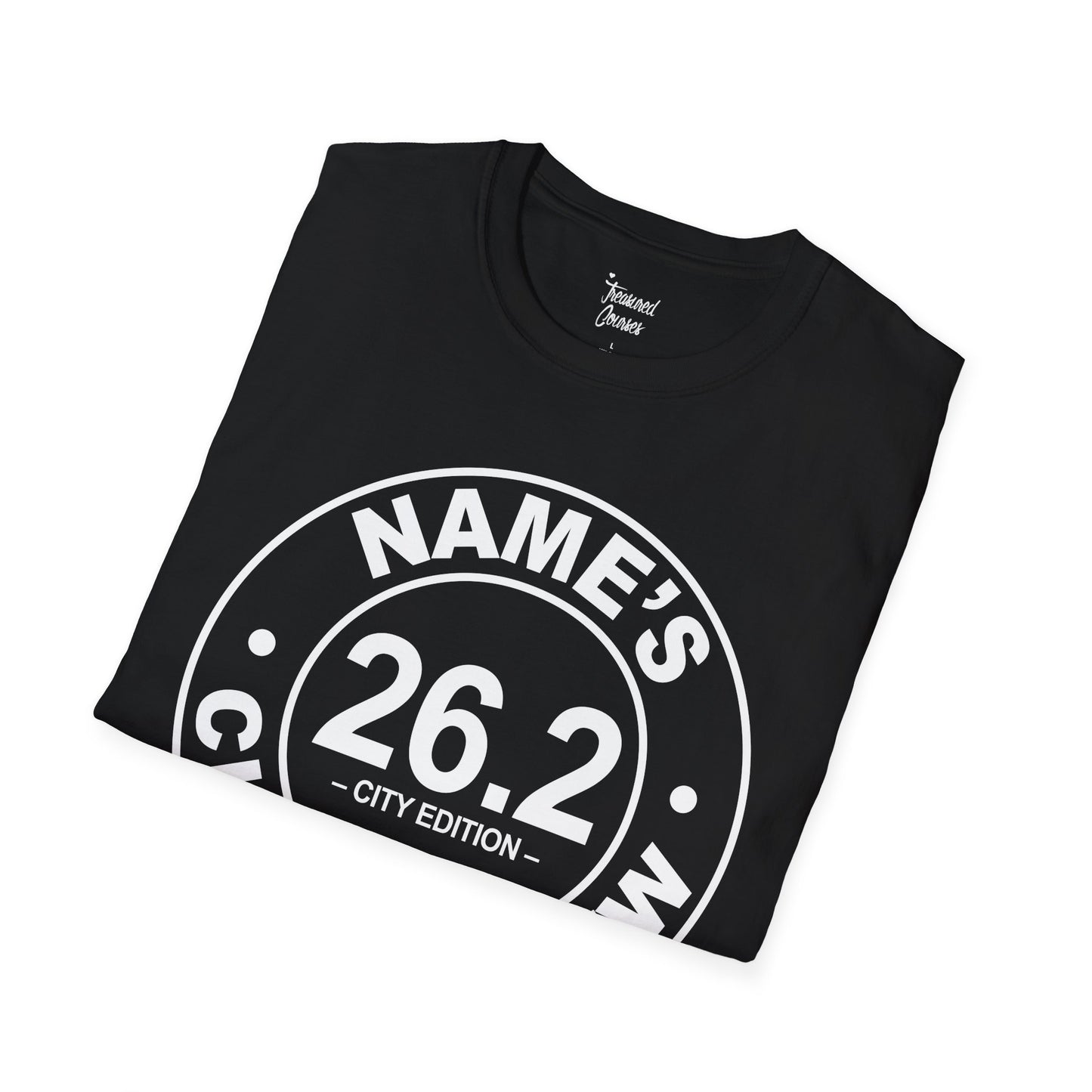 Personalized Cheer Crew T-Shirt, Custom Running Shirt, Marathon Support Tee, Gift for Runners, 26.2 City Edition Tee