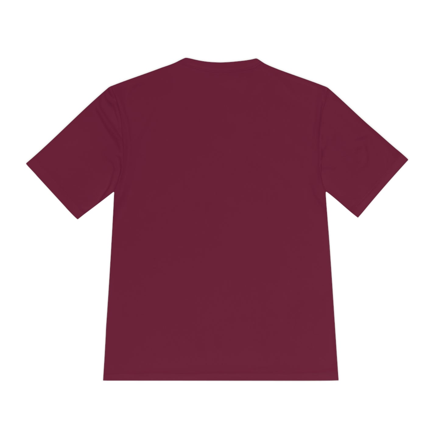Back of the pack slogan Unisex Moisture Wicking Tee