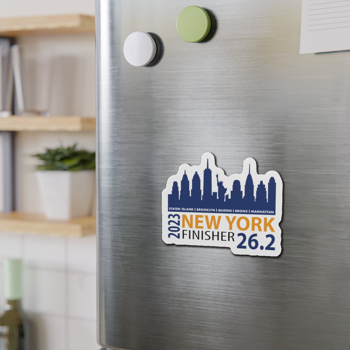 NYC 2023 Finisher Kiss-Cut Magnets