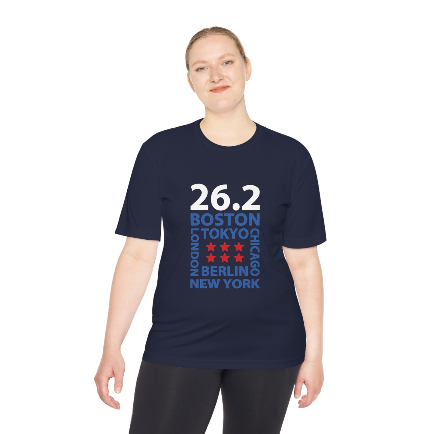 Marathon Majors Unisex Moisture Wicking Tee