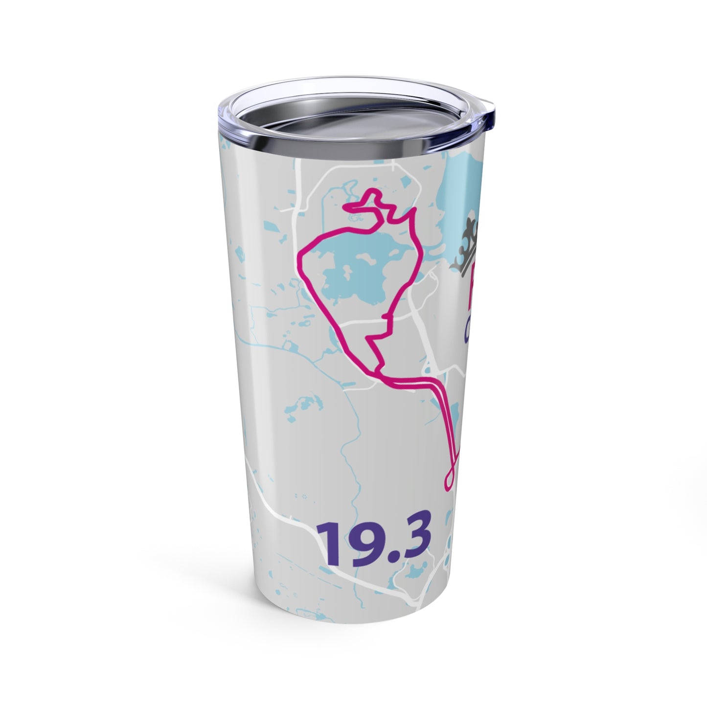 Fairy Tale Challenge Tumbler 20oz, Perfect for Runners, Gift for Outdoor Enthusiasts, Motivational Water Bottle, Exercise Mug, Marathon Gear