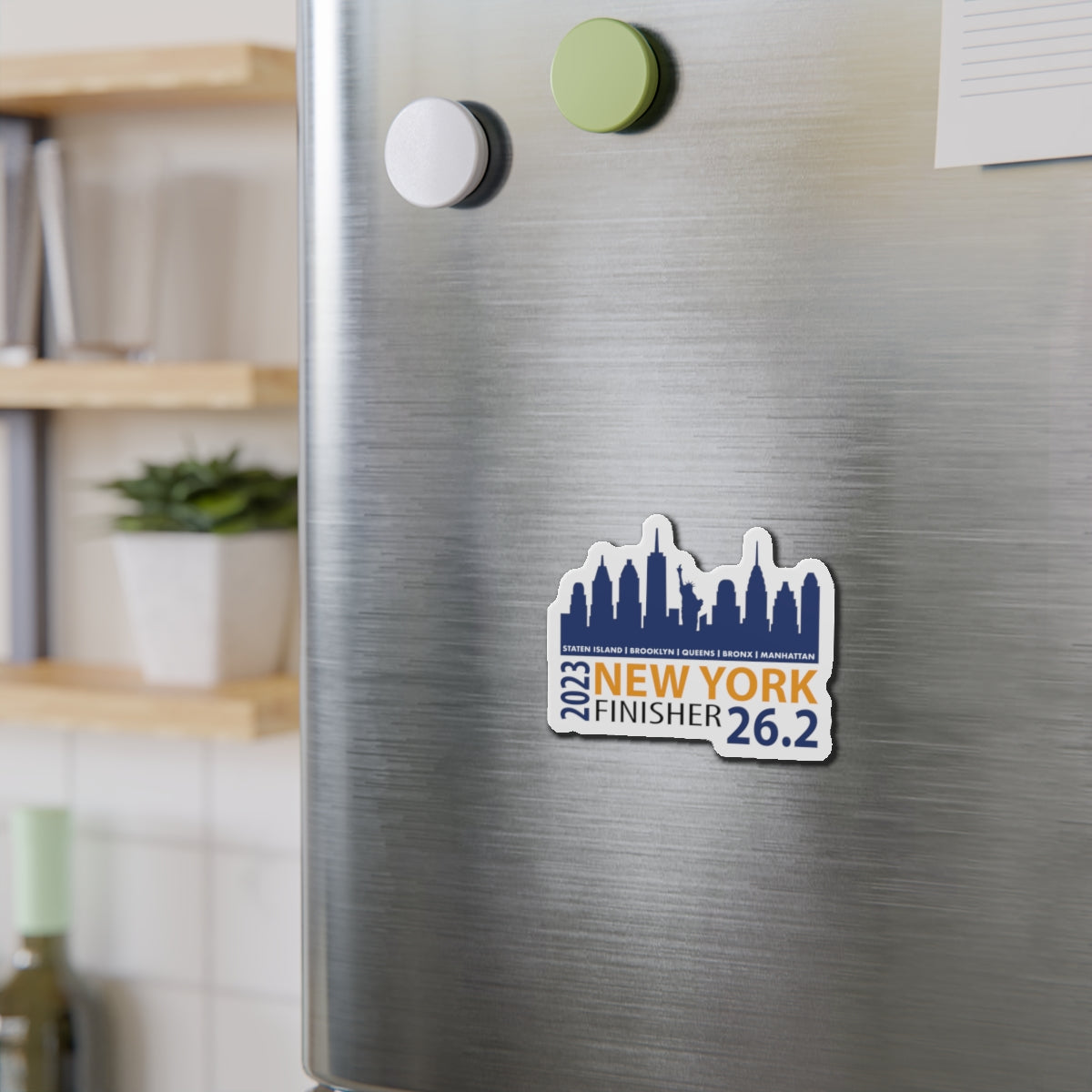 NYC 2023 Finisher Kiss-Cut Magnets