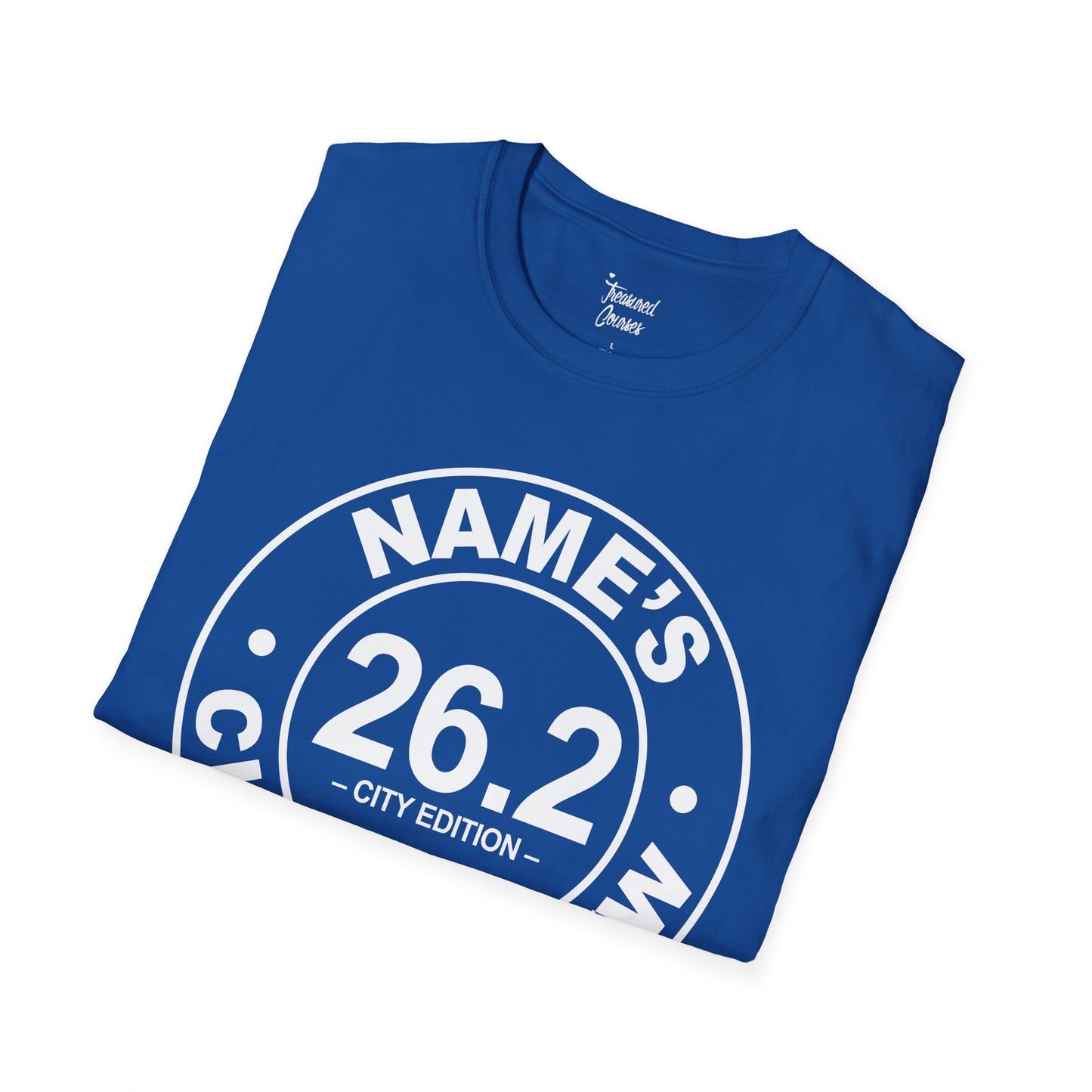 Personalized Cheer Crew T-Shirt, Custom Running Shirt, Marathon Support Tee, Gift for Runners, 26.2 City Edition Tee