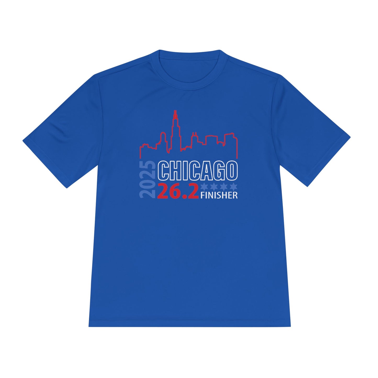 2025 Chicago 26.2 Finisher Tee, Unisex Moisture Wicking Shirt, Running Gear, Sportswear, Gift for Runners, Marathon Training Apparel