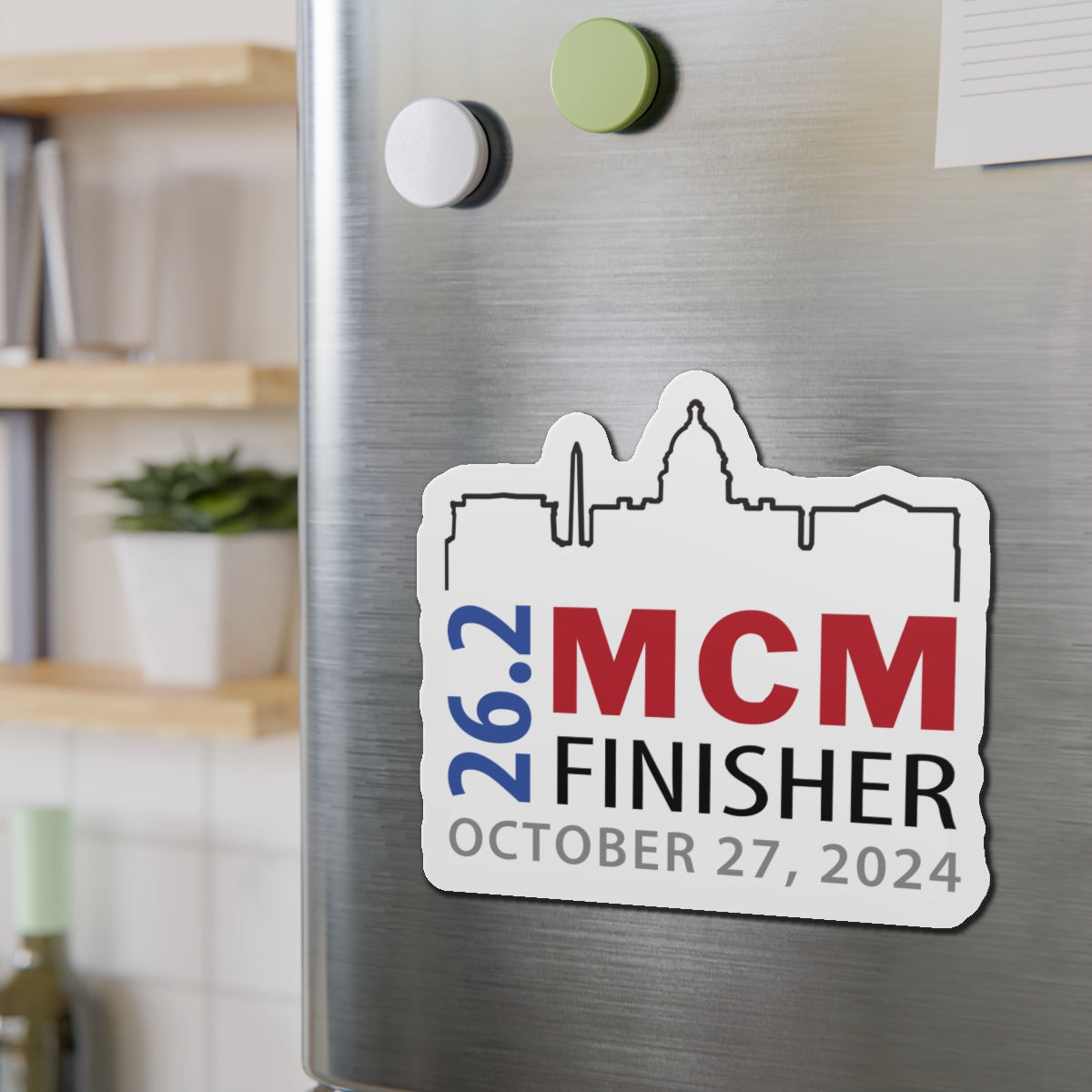 2024 MCM finisher Finisher Kiss-Cut Magnets