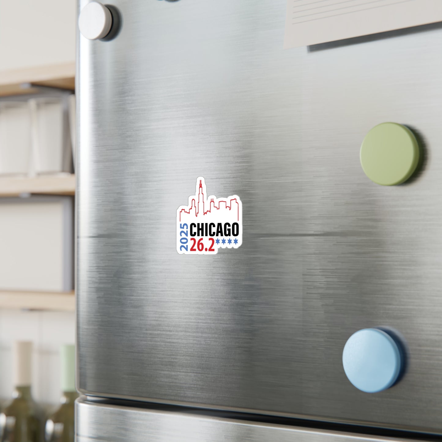 2025 Chicago 26.2 Vinyl Decal, 2025 Chicago 26.2 Sticker, Running Gift, Race Day Decor, Sports Enthusiast Vinyl