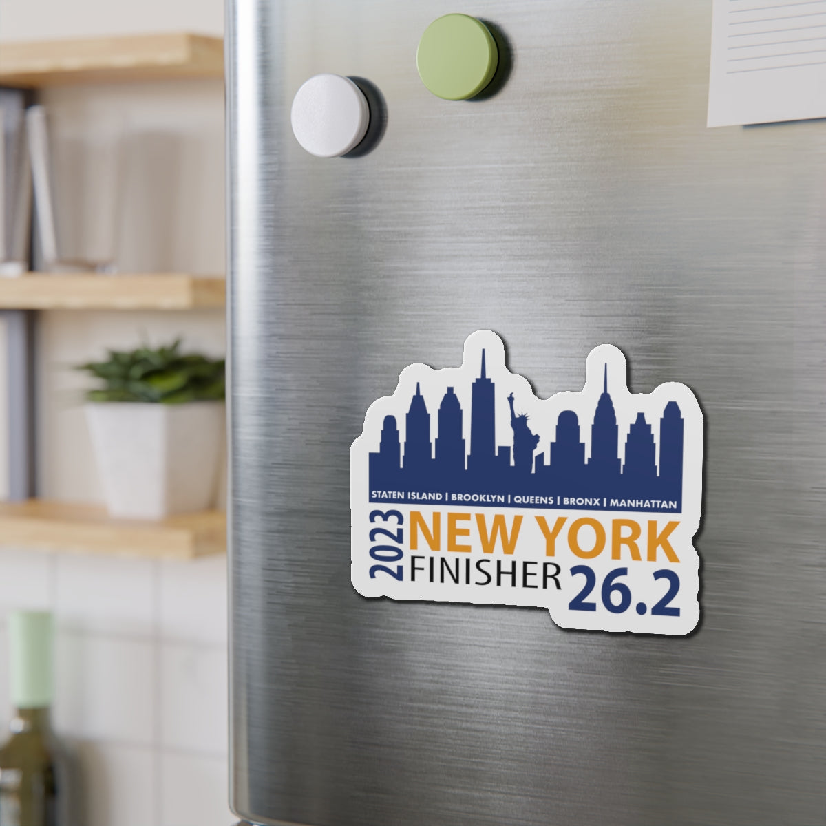 NYC 2023 Finisher Kiss-Cut Magnets
