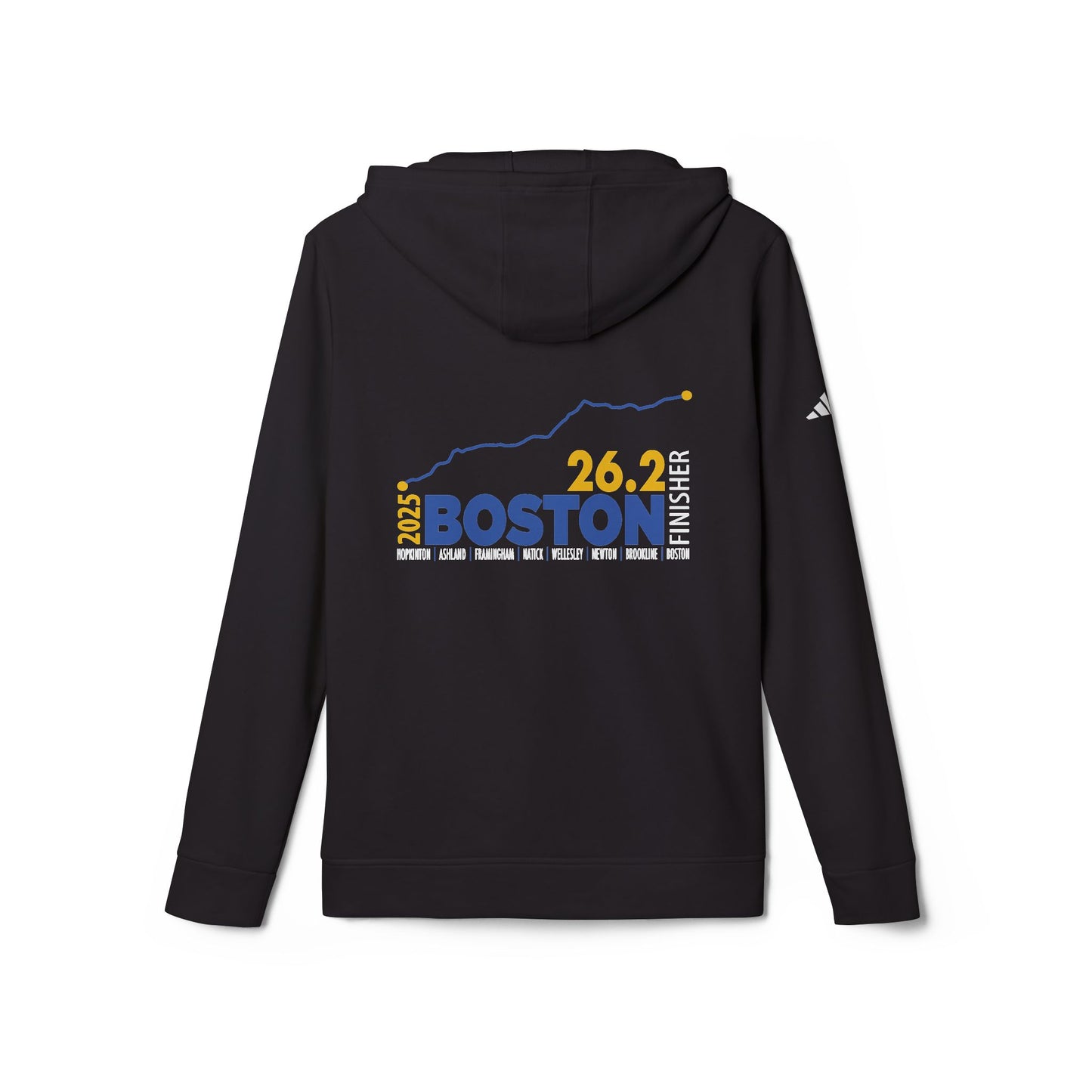 Boston 26.2 2025 Finisher Hoodie, Unisex Athletic Fleece, Running Gift, Sports Apparel, Comfy Layering, Marathon Training
