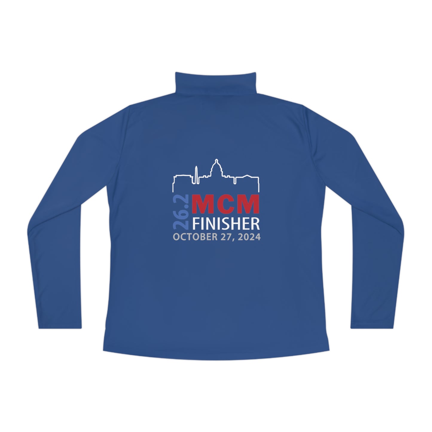 2024 MCM Finisher Ladies Quarter-Zip Pullover- Please check size chart