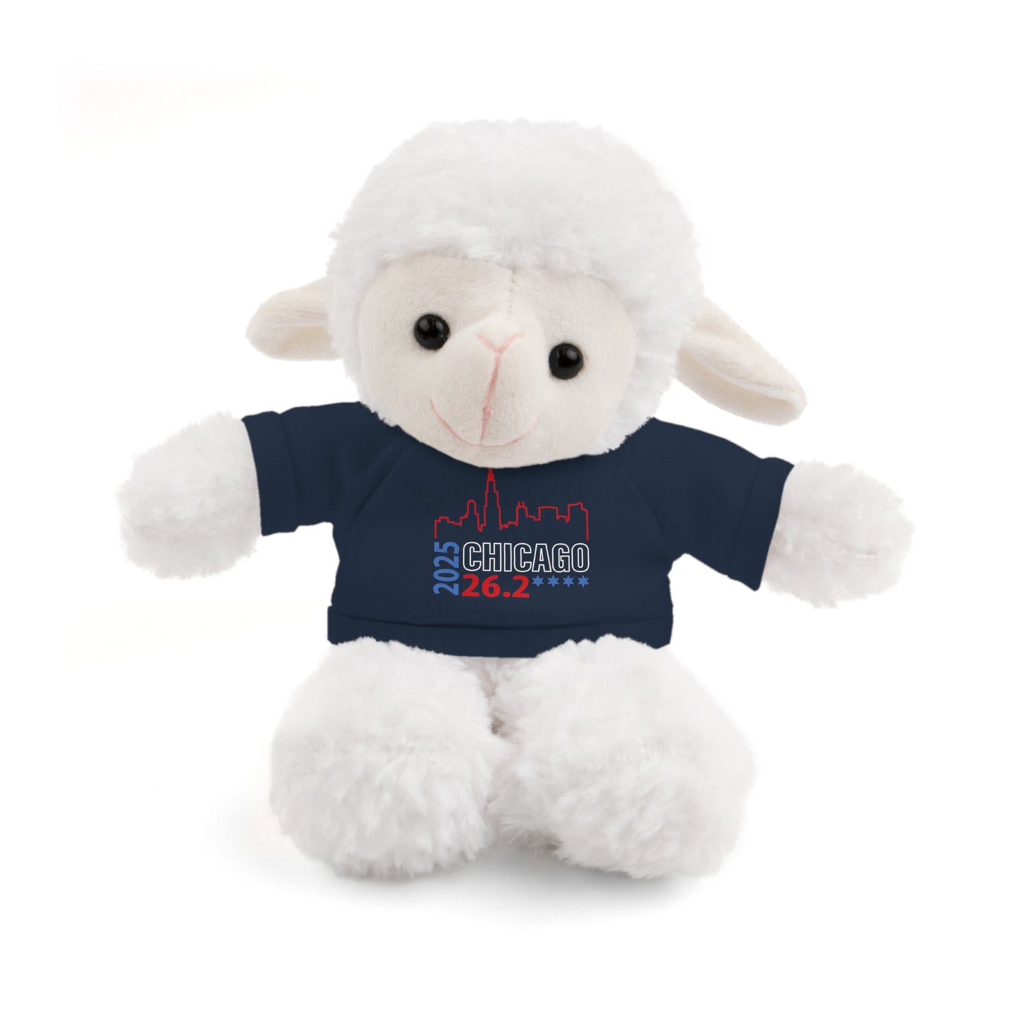 Chicago Marathon Finishers Stuffed Bear, Personalized Gift, Collector's Item, Cute Prize for Kids, Teddy Bear with Tee