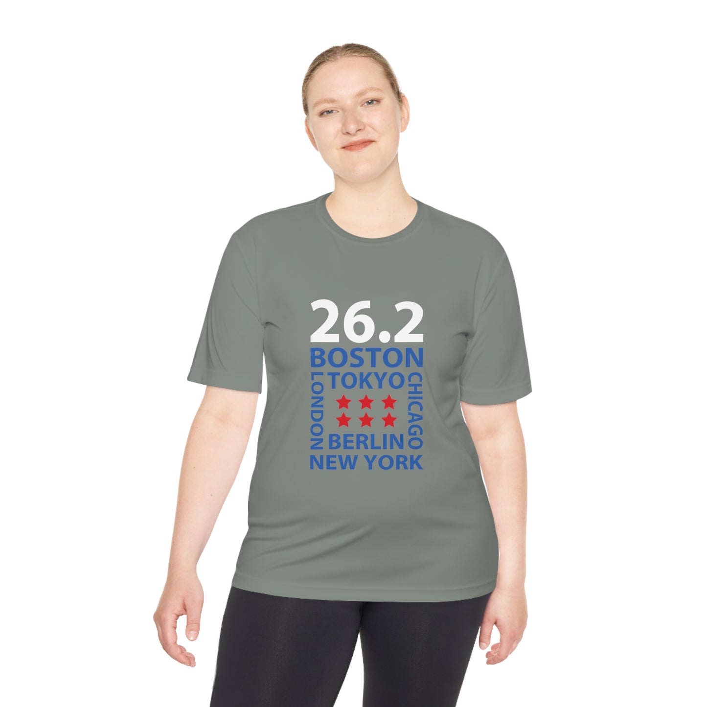 Marathon Majors Unisex Moisture Wicking Tee
