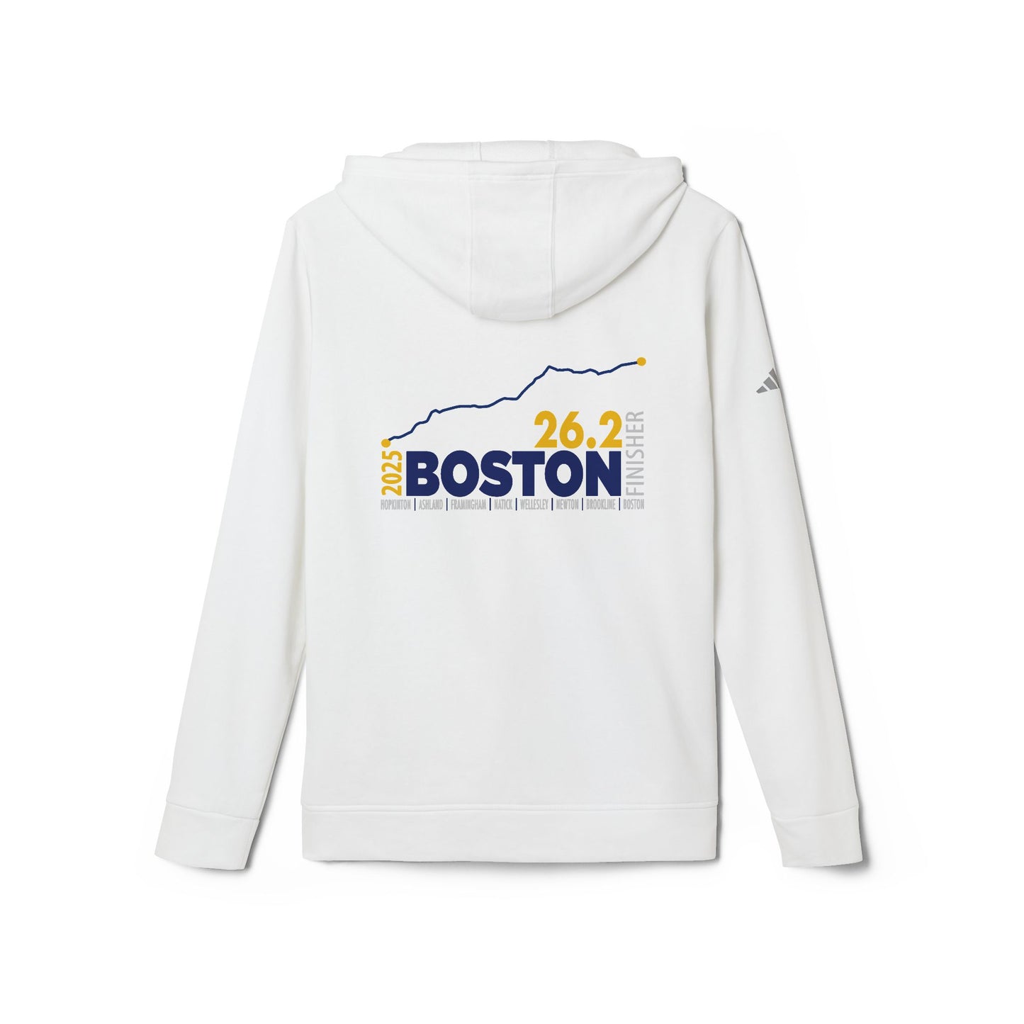 Boston 26.2 2025 Finisher Hoodie, Unisex Athletic Fleece, Running Gift, Sports Apparel, Comfy Layering, Marathon Training