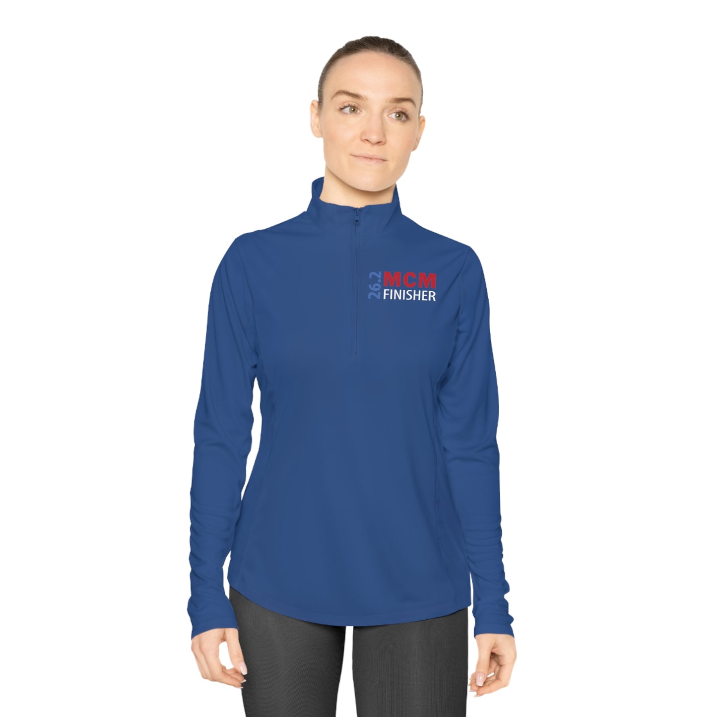2024 MCM Finisher Ladies Quarter-Zip Pullover- Please check size chart