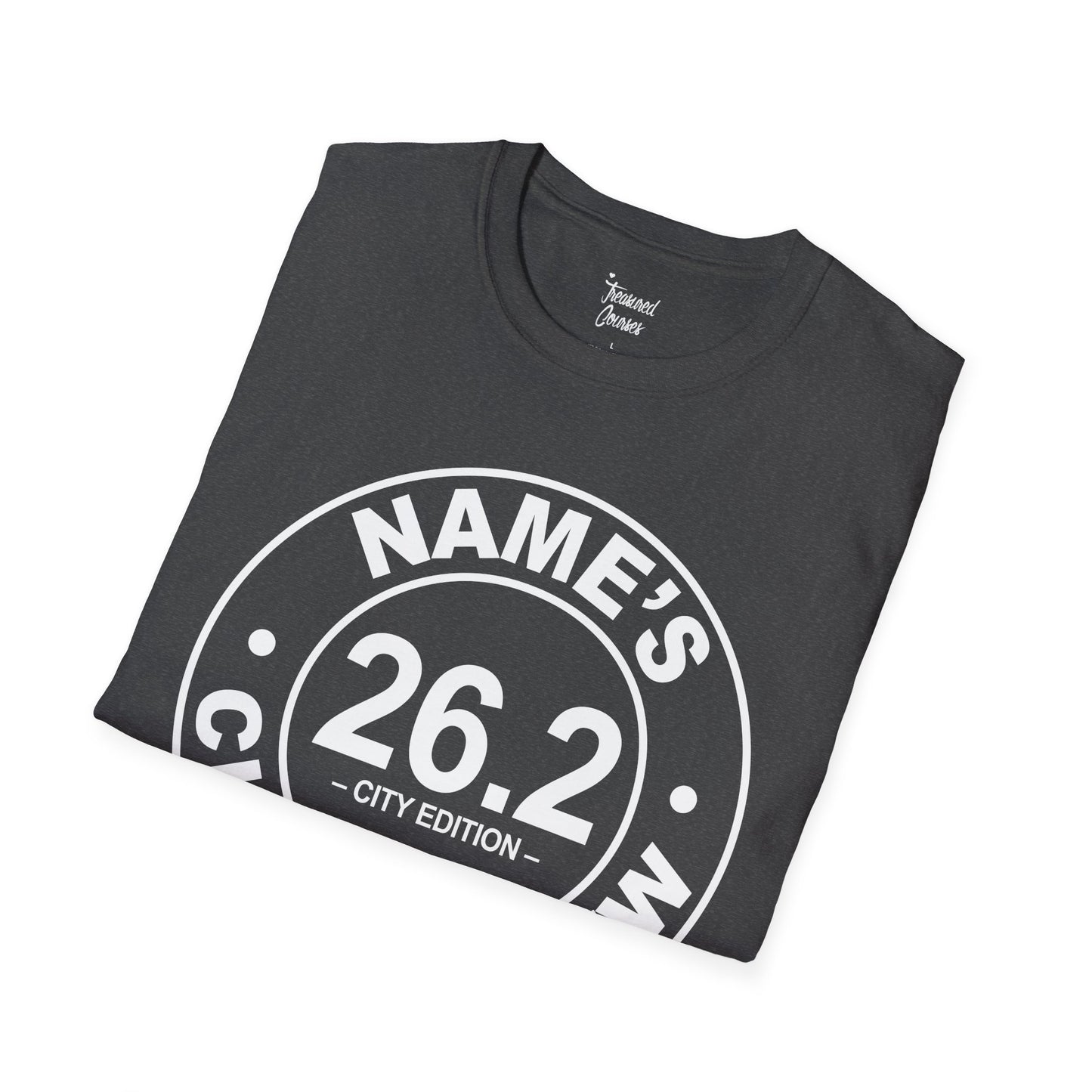 Personalized Cheer Crew T-Shirt, Custom Running Shirt, Marathon Support Tee, Gift for Runners, 26.2 City Edition Tee