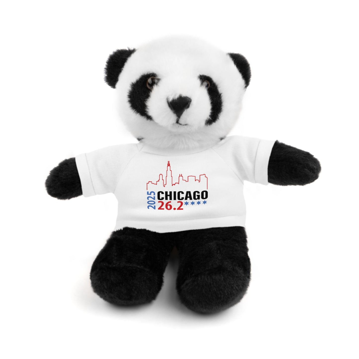 Chicago Marathon Finishers Stuffed Bear, Personalized Gift, Collector's Item, Cute Prize for Kids, Teddy Bear with Tee