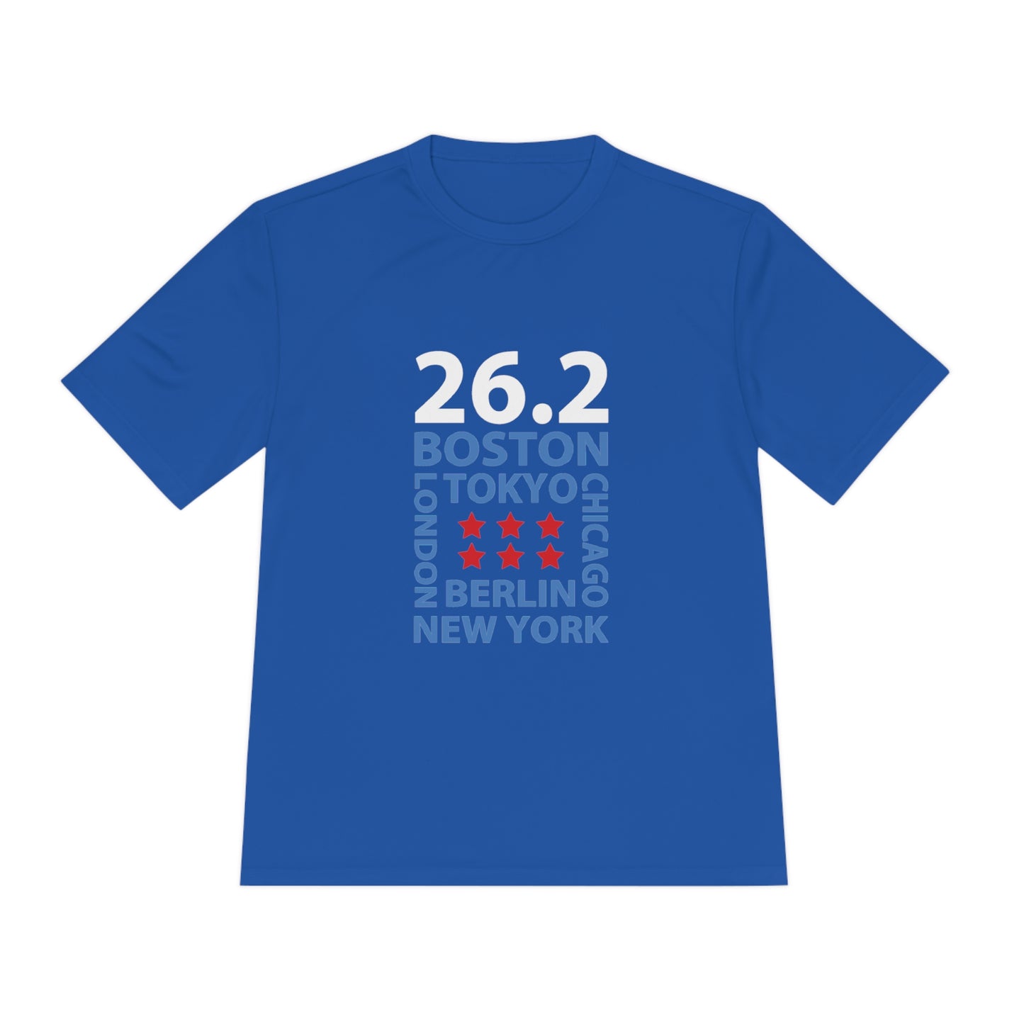 Marathon Majors Unisex Moisture Wicking Tee