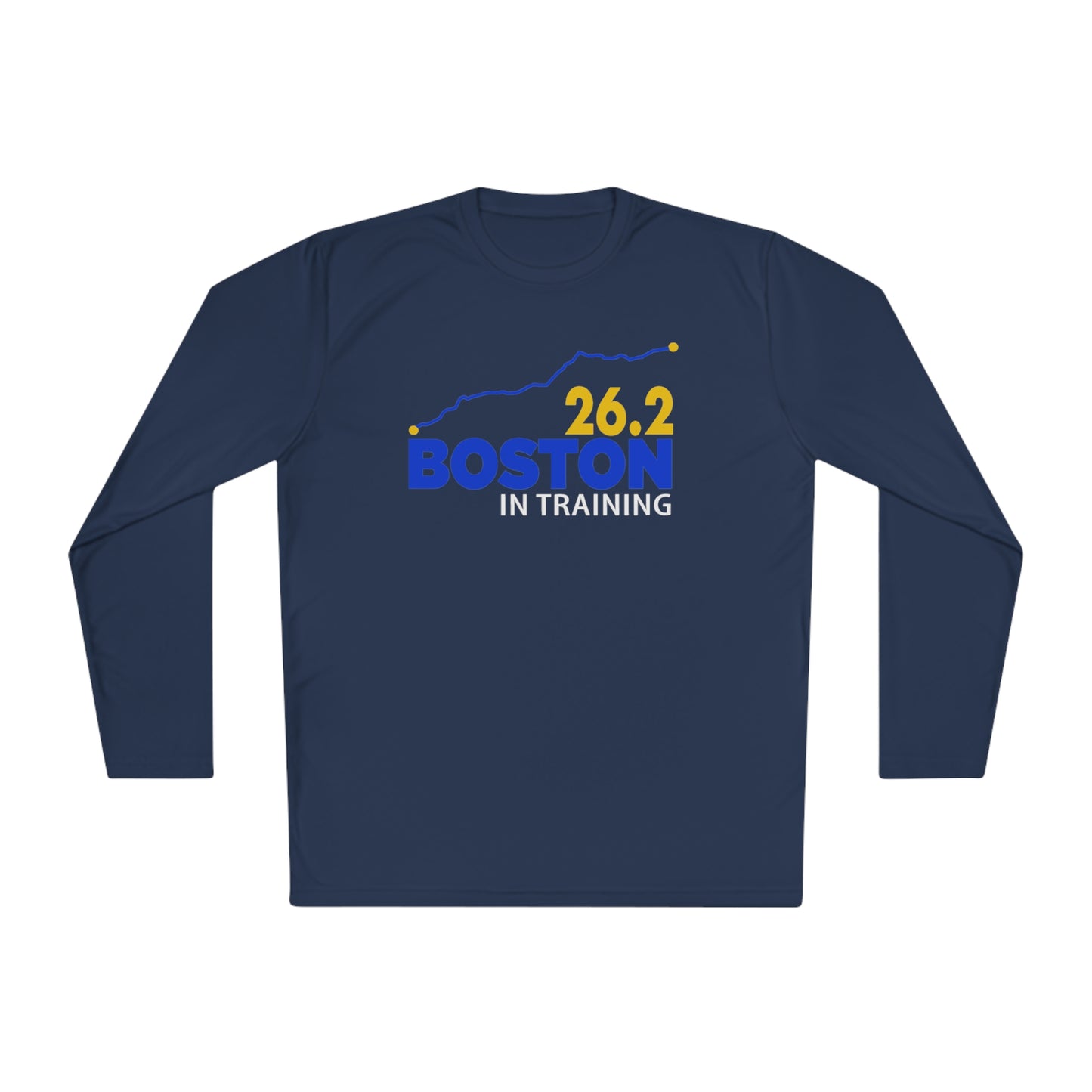 Boston 26.2 in training- Unisex Lightweight Long Sleeve Tee