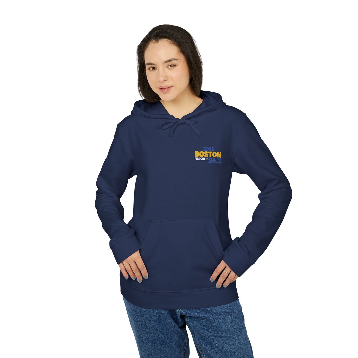 Boston 26.2 2025 Finisher Hoodie, Unisex Athletic Fleece, Running Gift, Sports Apparel, Comfy Layering, Marathon Training