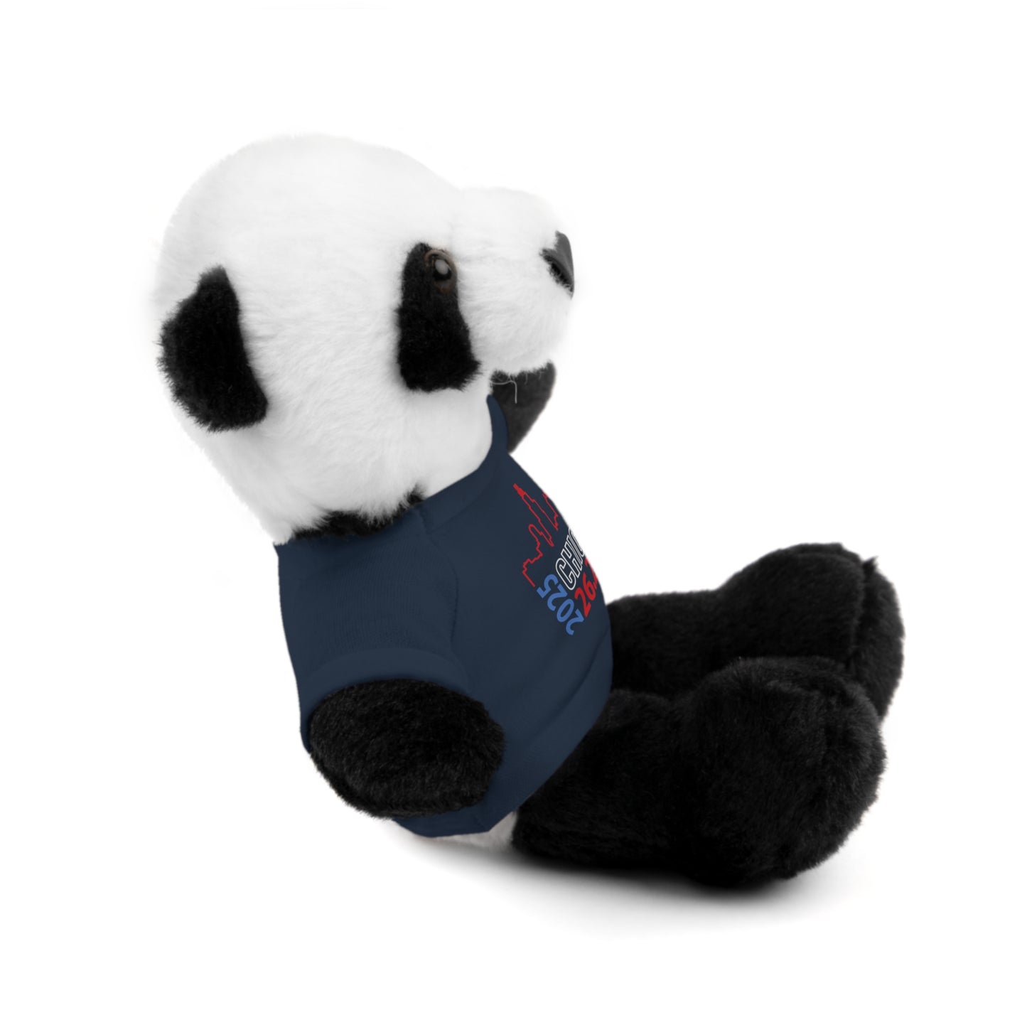 Chicago Marathon Finishers Stuffed Bear, Personalized Gift, Collector's Item, Cute Prize for Kids, Teddy Bear with Tee
