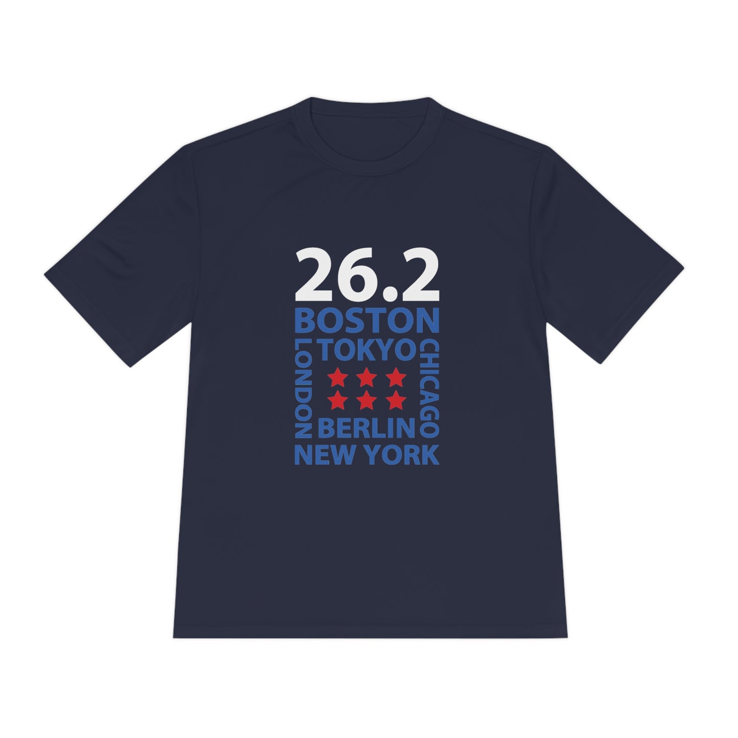 Marathon Majors Unisex Moisture Wicking Tee